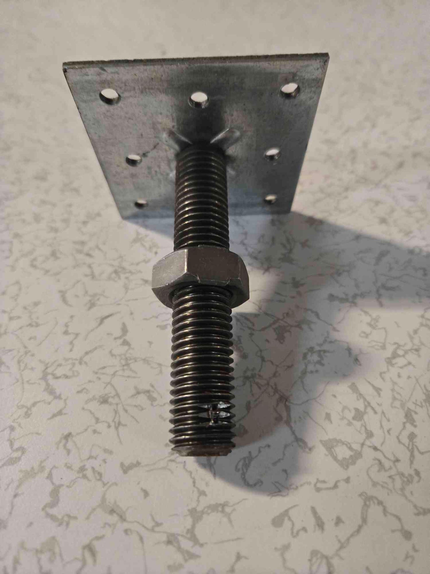 3" X 3" Raised Flooring Pedestal Head Tate Raised Access Floor