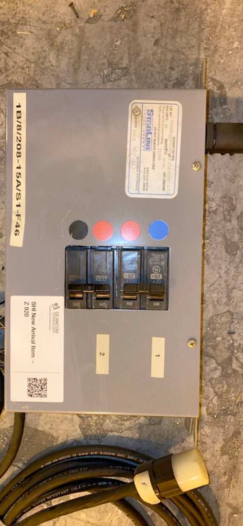 Starline Busway Tap Box 20A 125/250 CBMDC100NGHS15(2)L1420C4GE(S6LLST3016)