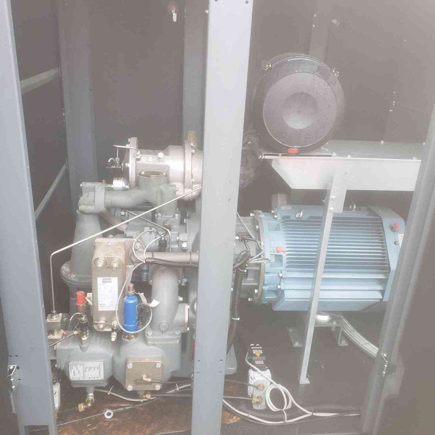Atlas Copco ZR90 VSD Oil-Free Rotary Screw Air Compressor 2012