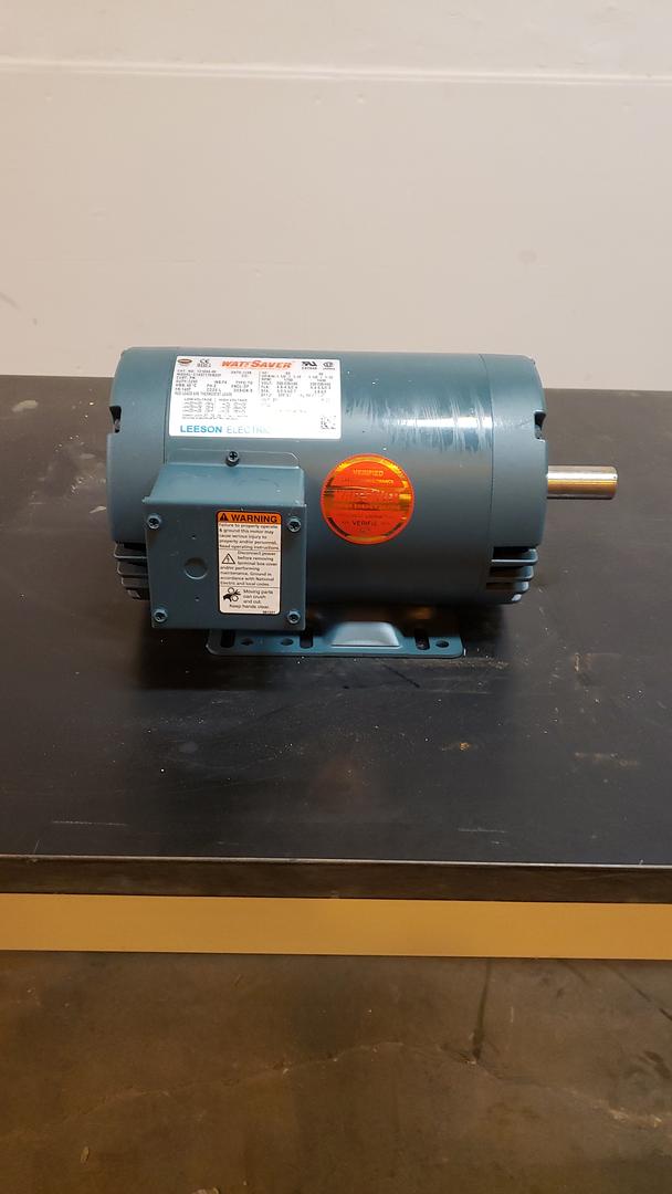 WATTSAVER 1.5 HP MOTOR 3 Phase Motor Leeson(S6LLST10686)