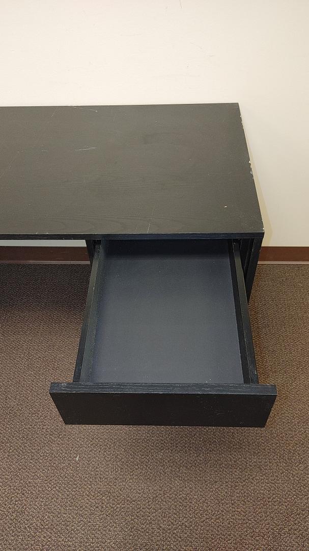 Black Wooden Desk(S6LLST11689)