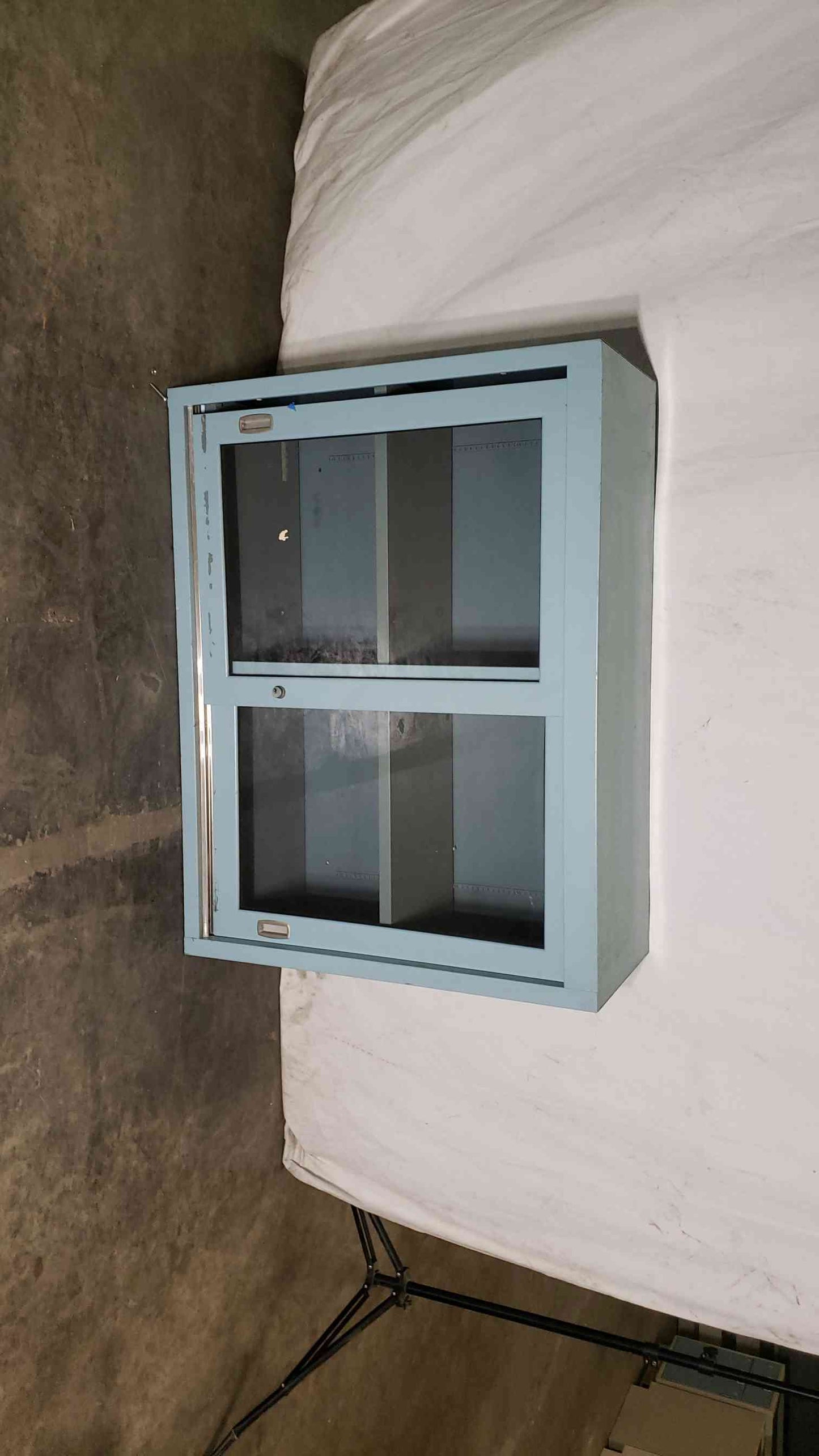 47" Recessed Blue Overhead Cabinet(100010)