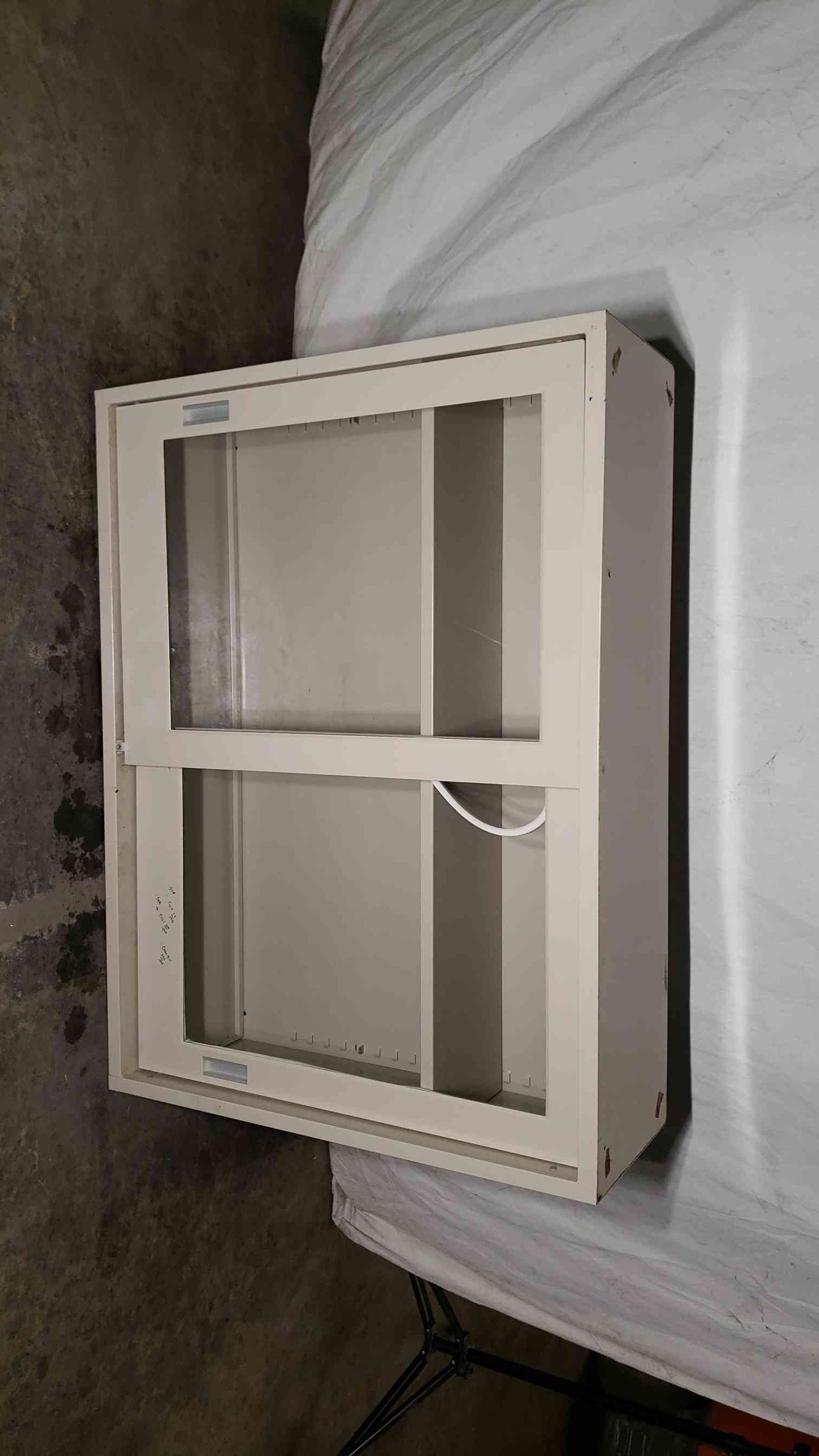 48" Tan Recessed Overhead Cabinet(100004)