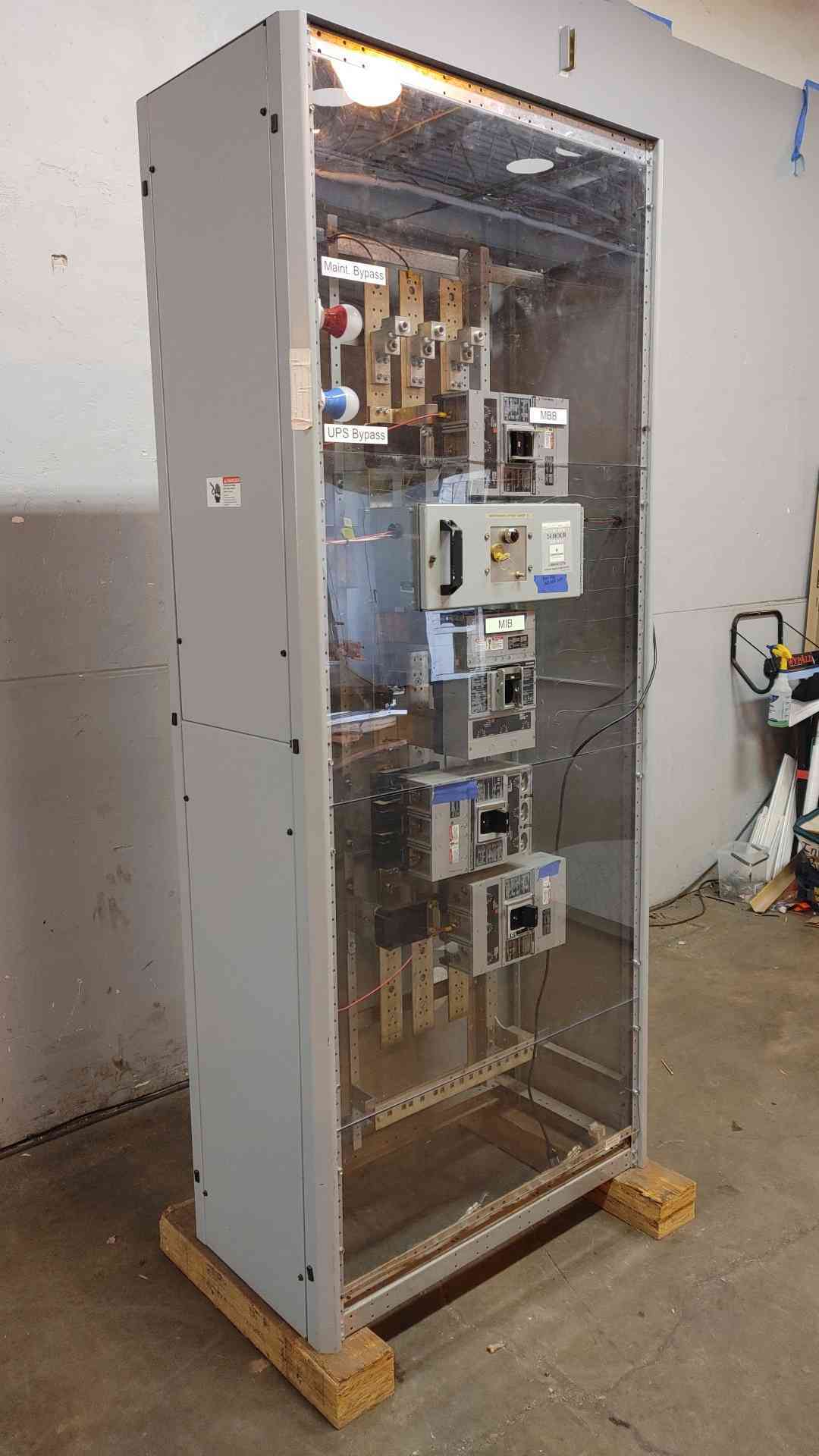 Siemens Sentron 3 Breaker MBP Maintenance Bypass Cabinet 500A HLXD63B500(104825)