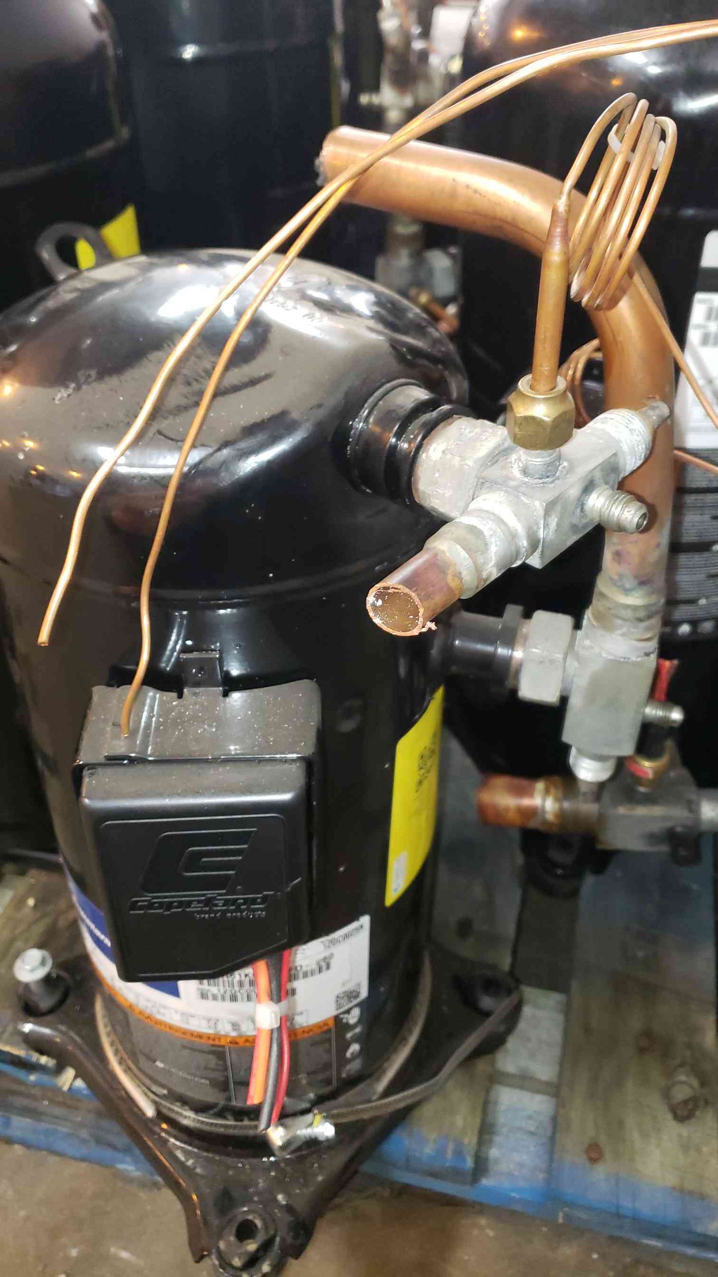 Copeland Scroll 3PH AC Air Compressor ZR61KCE-TFD-260