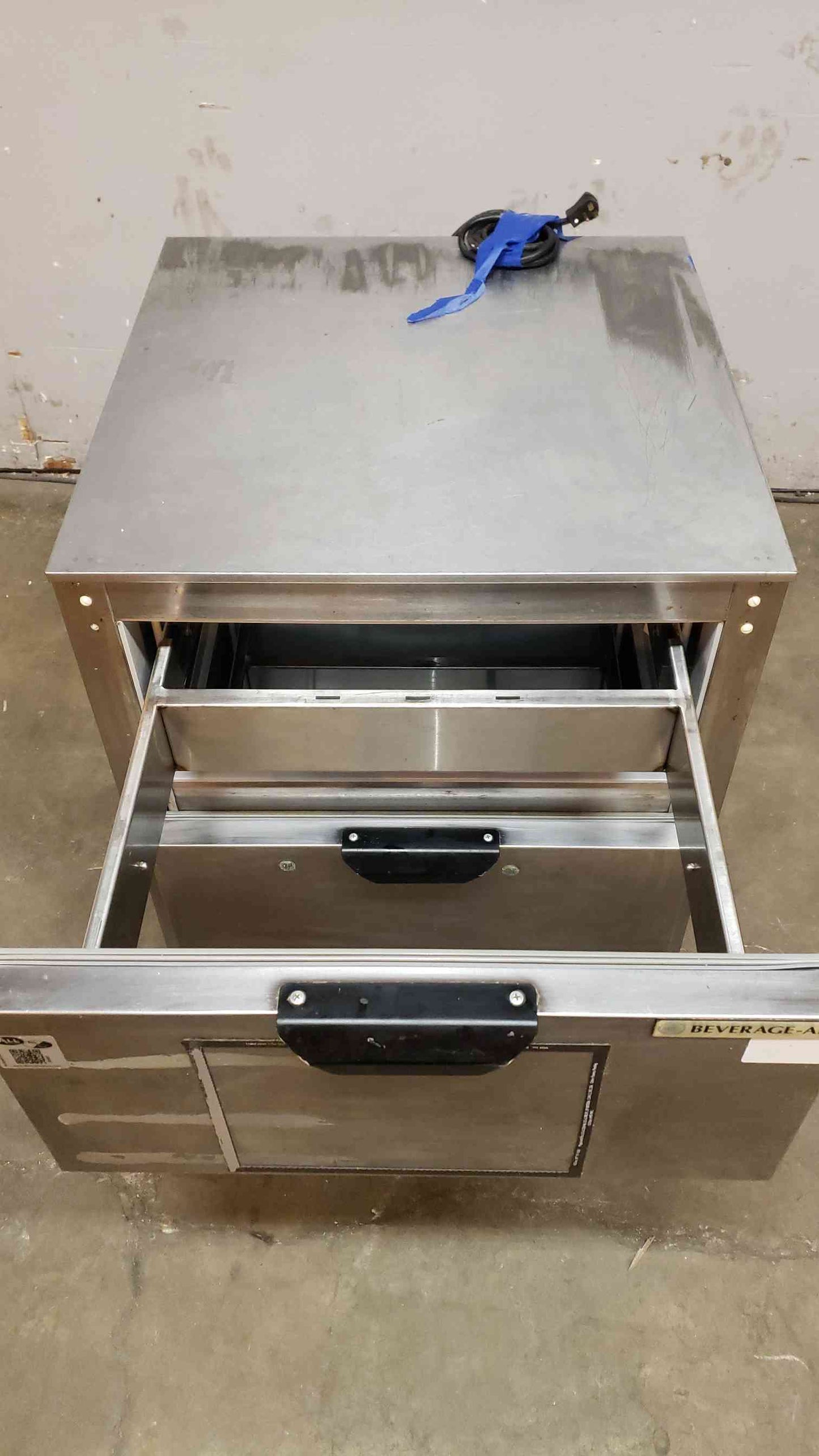 Beverage-Air Stainless Steel Rolling Cooler UCRD27A-2-23 (SKU: 106625)