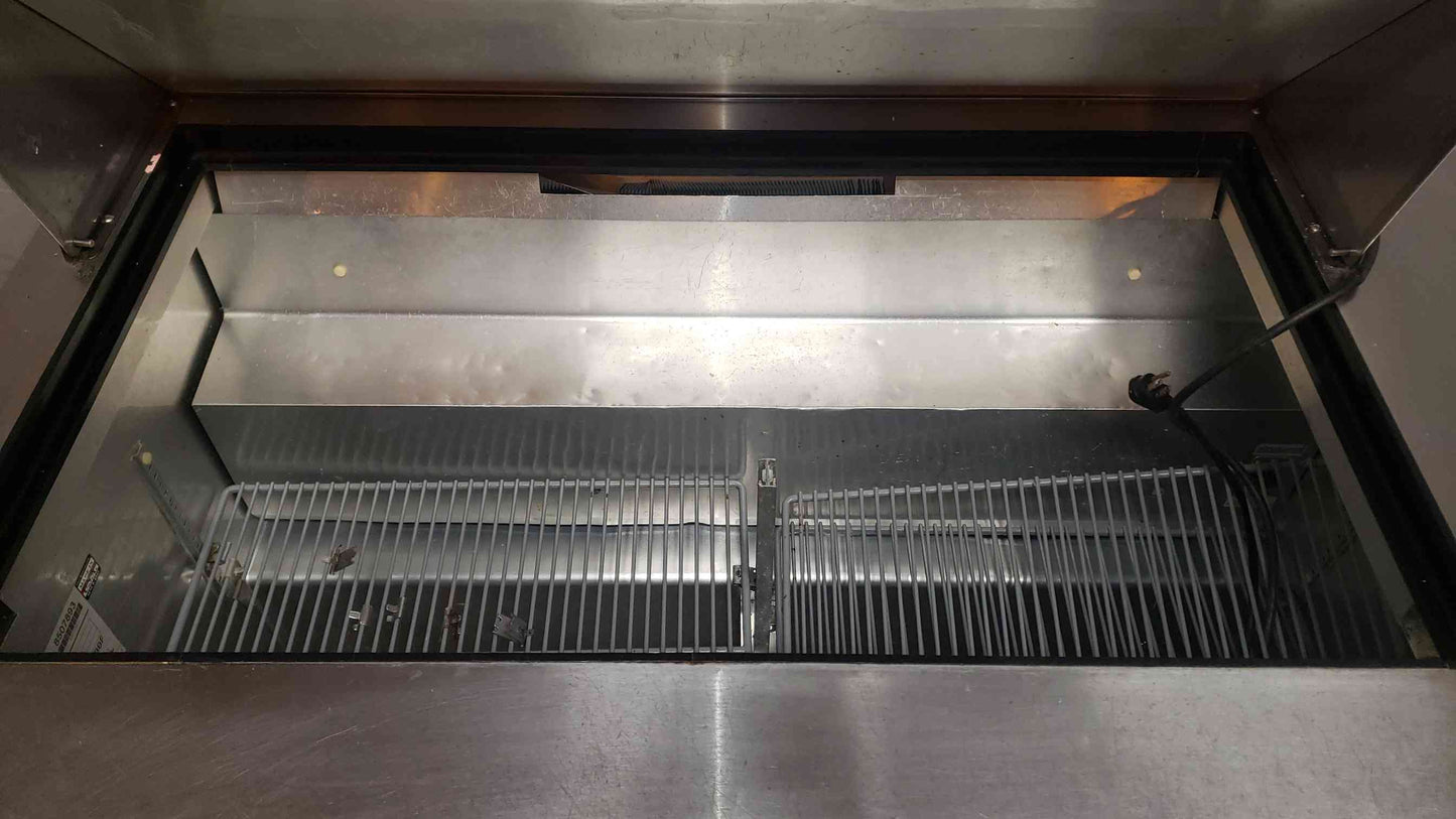 True Stainless Refrigerated Prep Table TSSU-48-18M-B TESTED (SKU: 106626)