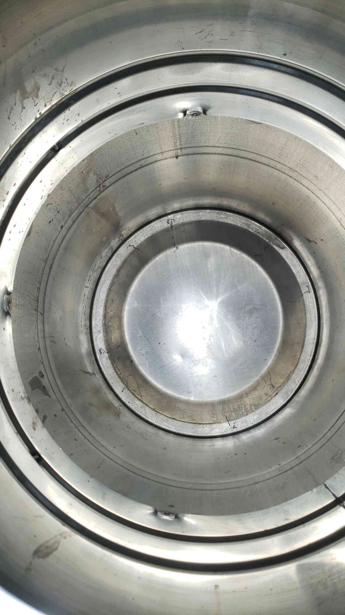 *Pickup Only* Rubbermaid Stainless Steel Trash Can (SKU: 106783)