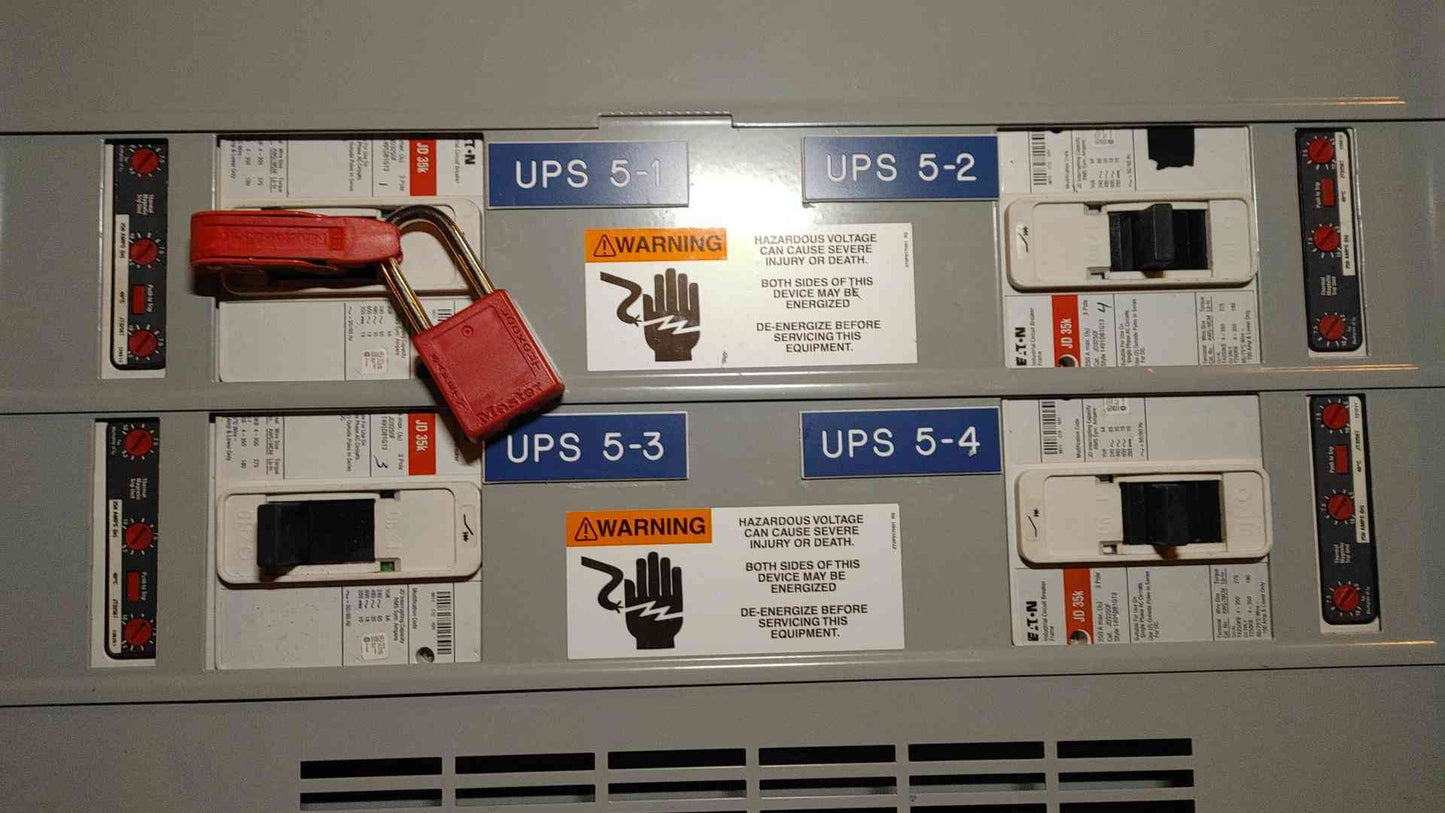 Eaton Pow-R-Line PRL4 Switchboard 480Y/277V 800A 3PH 4W PRL4B MBP
