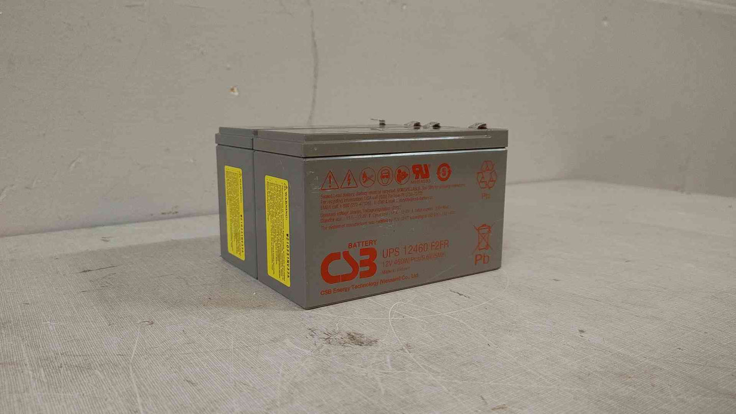 9AH CSB Nonspillable Lead Battery 12V 460W UPS 12460 F2FR