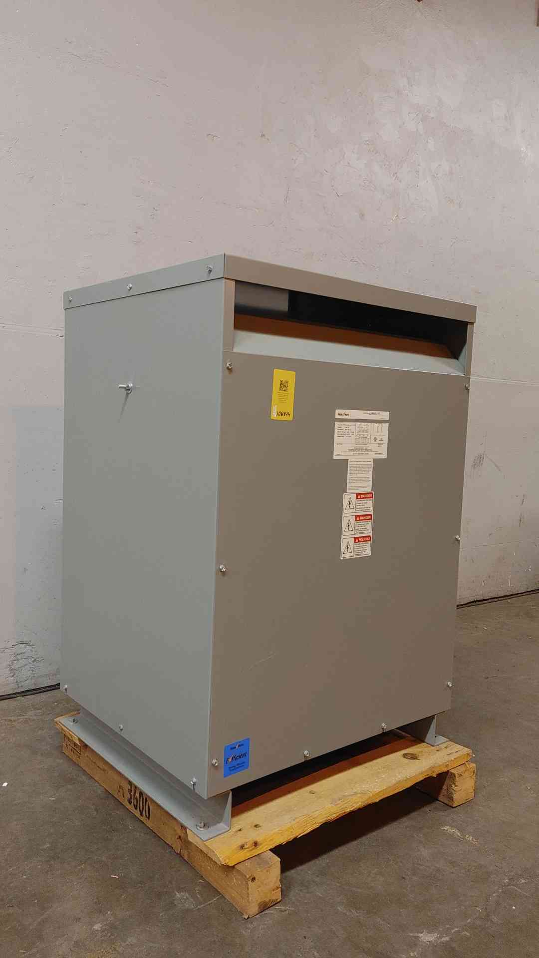 Federal Pacific Dry Type Class AA Transformer 112.5KVA 480V x 208Y/120V 3PH T48LH2Y-112