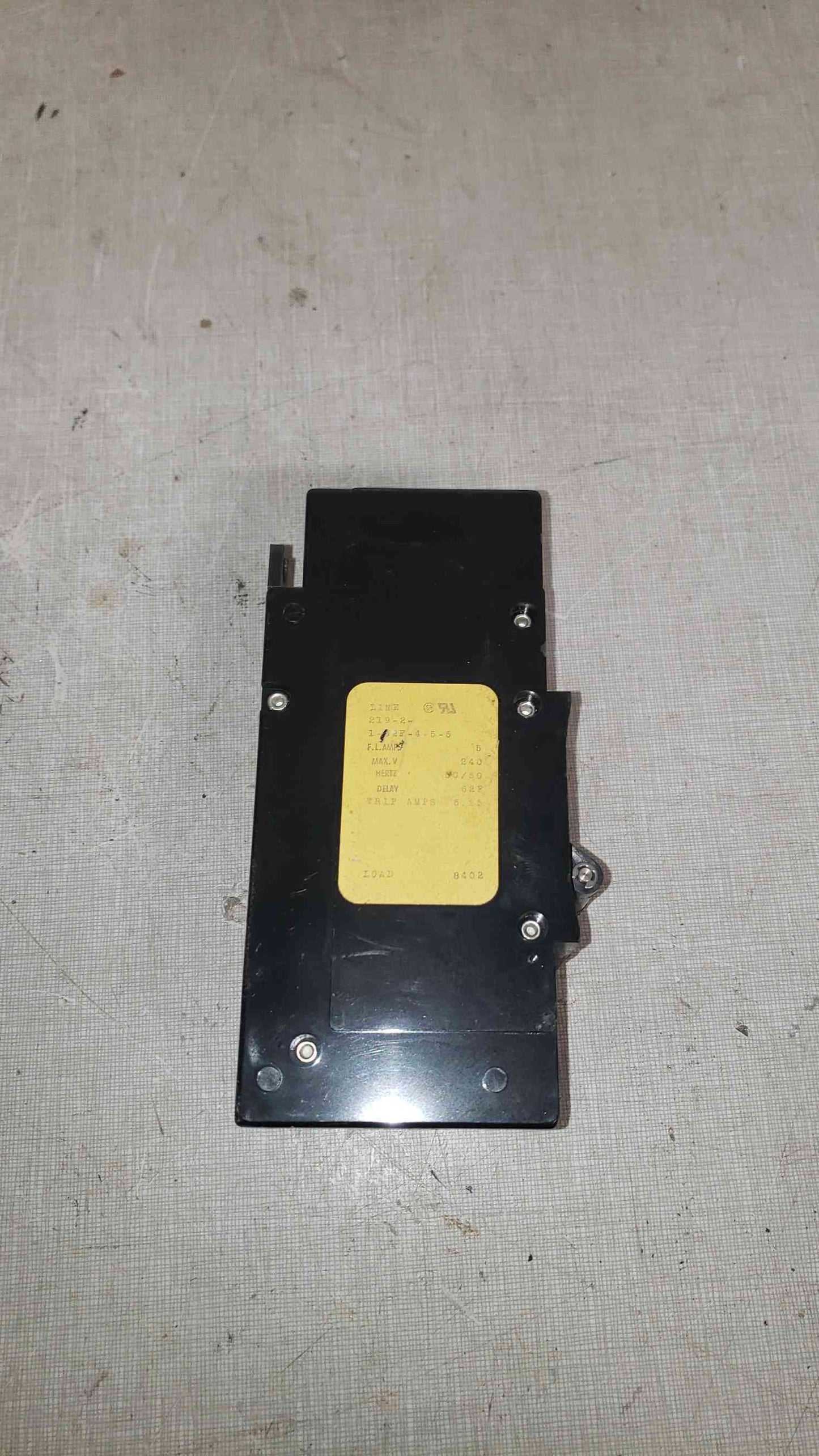 Airpax 5A 2 Pole Breaker (SKU: 107187)