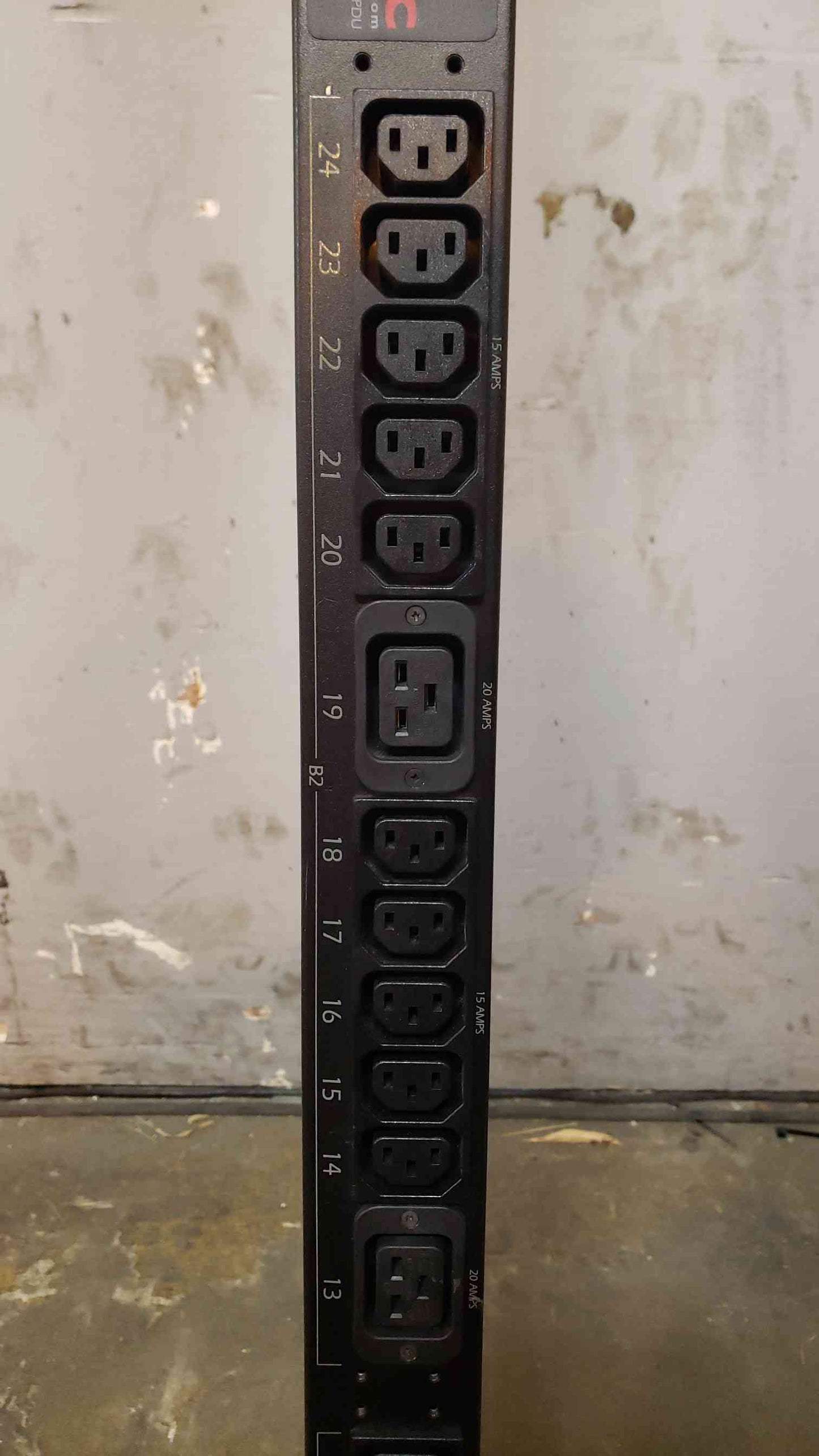 *Pickup Only* APC AP7868 36 PLUG MANAGED RACK PDU C13 C19 3FT CS 208V (SKU: 107369)
