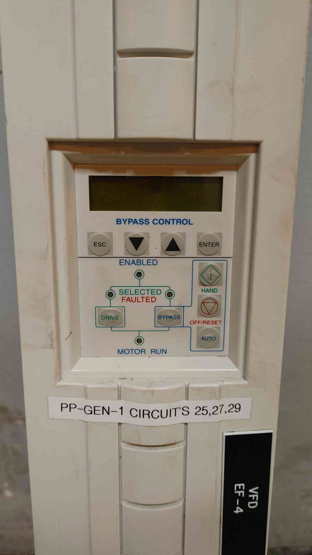 ABB 5HP Enclosed Industrial Control Panel 5HP 100KA 3PH 208-240VAC 17A ACH550-VCR-017A