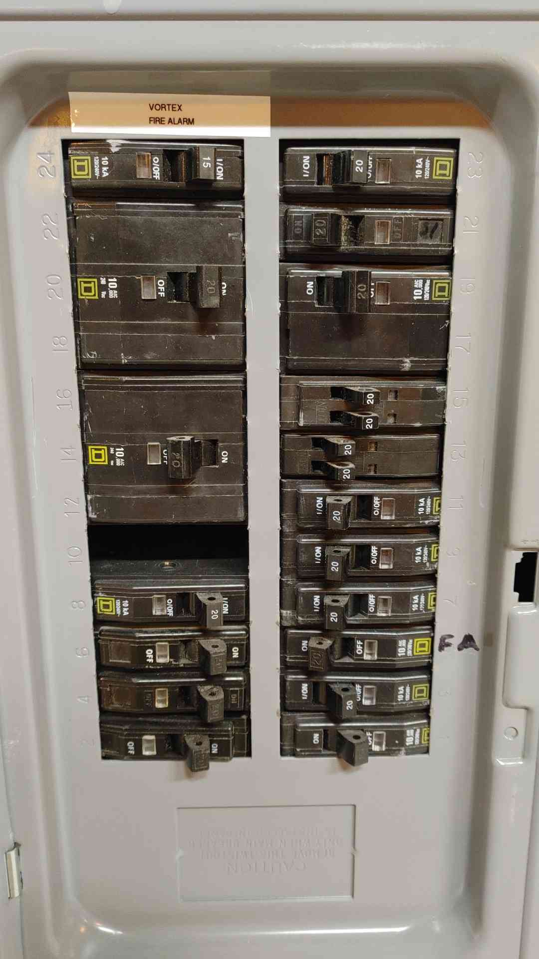 Square D QO Load Center Type 1 Enclosure QOC24US