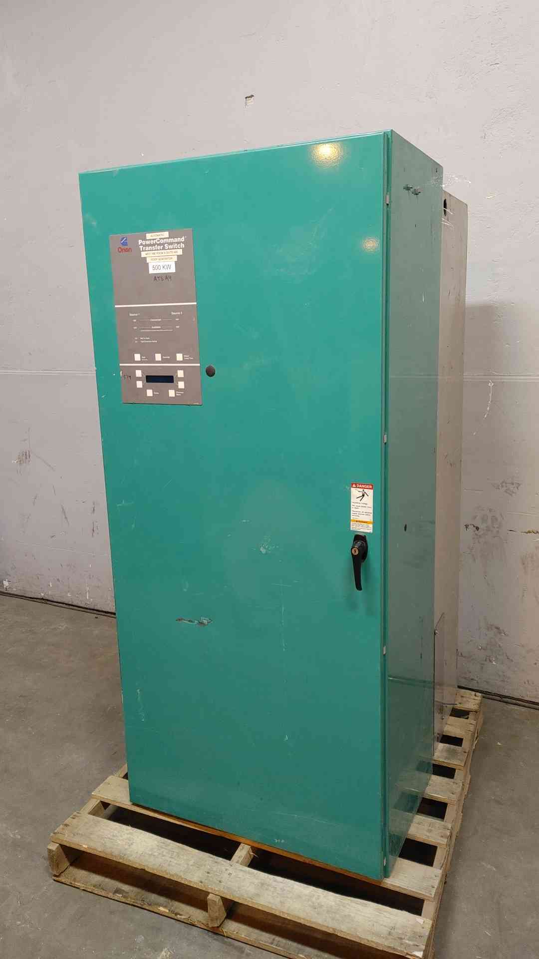 Onan 1000A PowerCommand ATS Transfer Switch 480V 3 Pole 0TPCD-4489506
