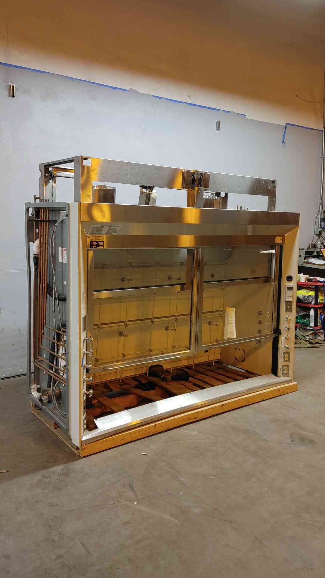 8' Jamestown Fume Hood F-183-96-2D30 Ducted Hood Vertical Sash JMP