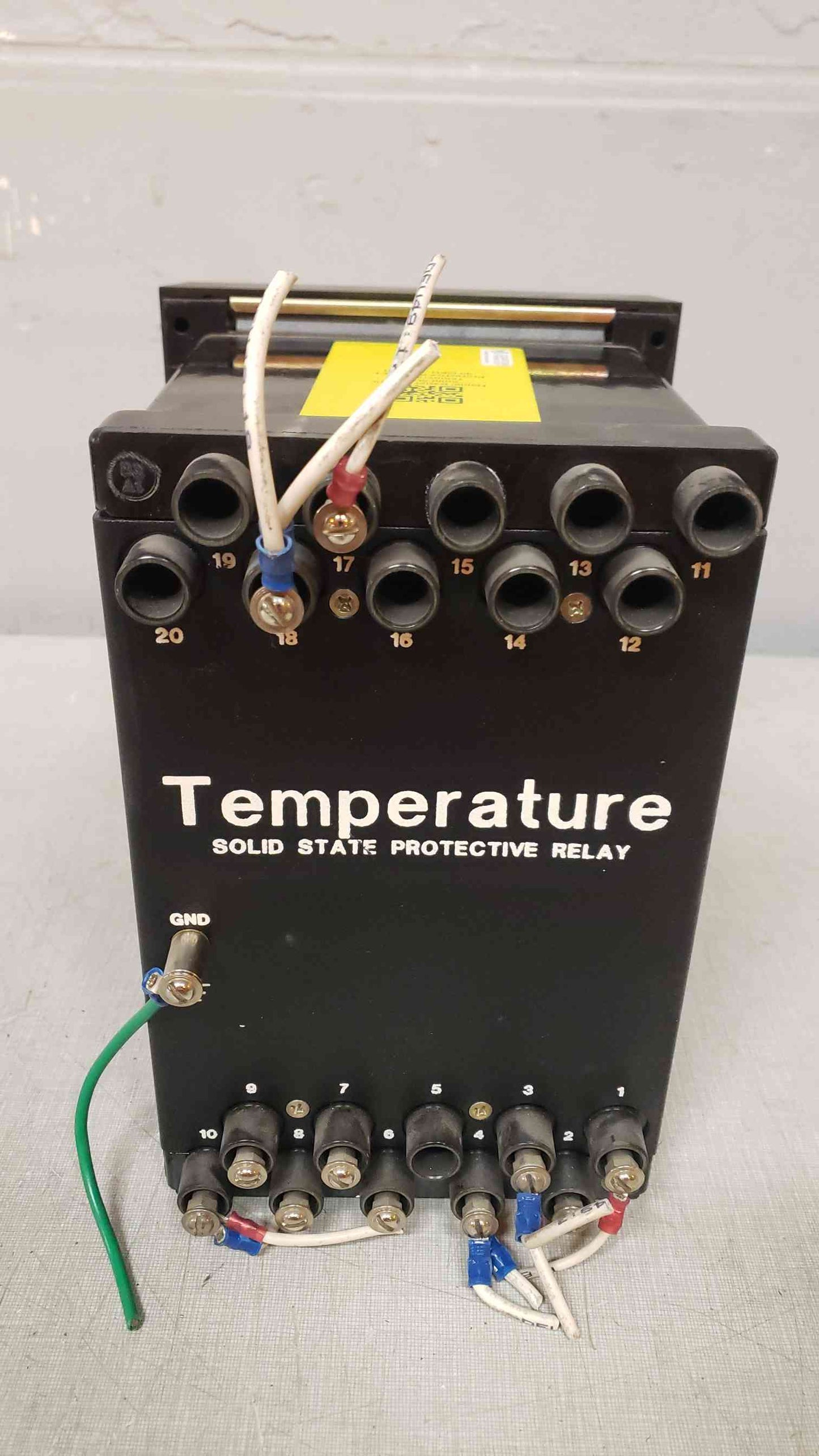 Basler Electric Solid-State Temperature Protective Relay BE1-49 (SKU: 107861)