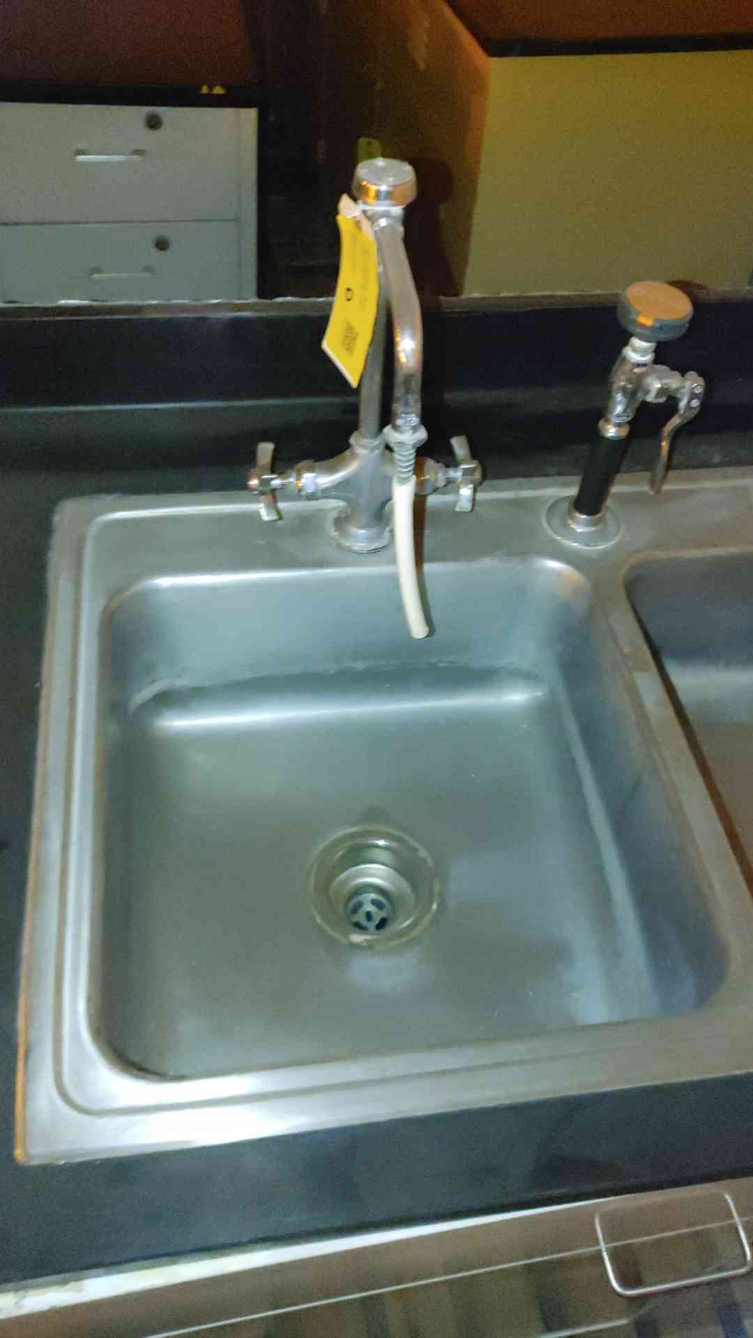 62x30x54"� Jameston Casework Cabinet w/ Sink Faucets Hose Eyewash 48"� cabinet
