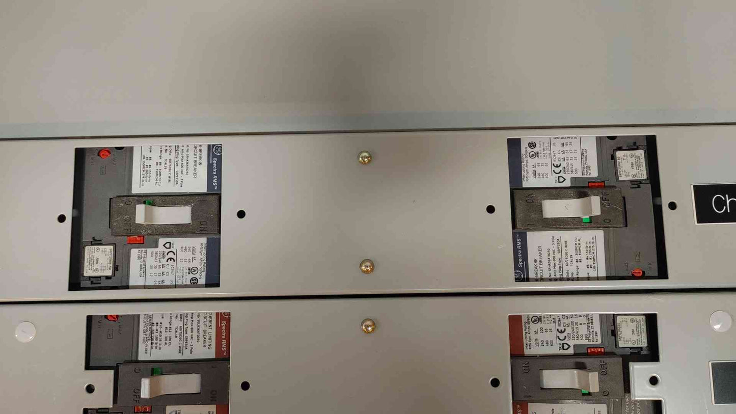 GE Spectra Series APNB 400A Bolt-On Panelboard 480Y/277V 3PH 4W 43300186