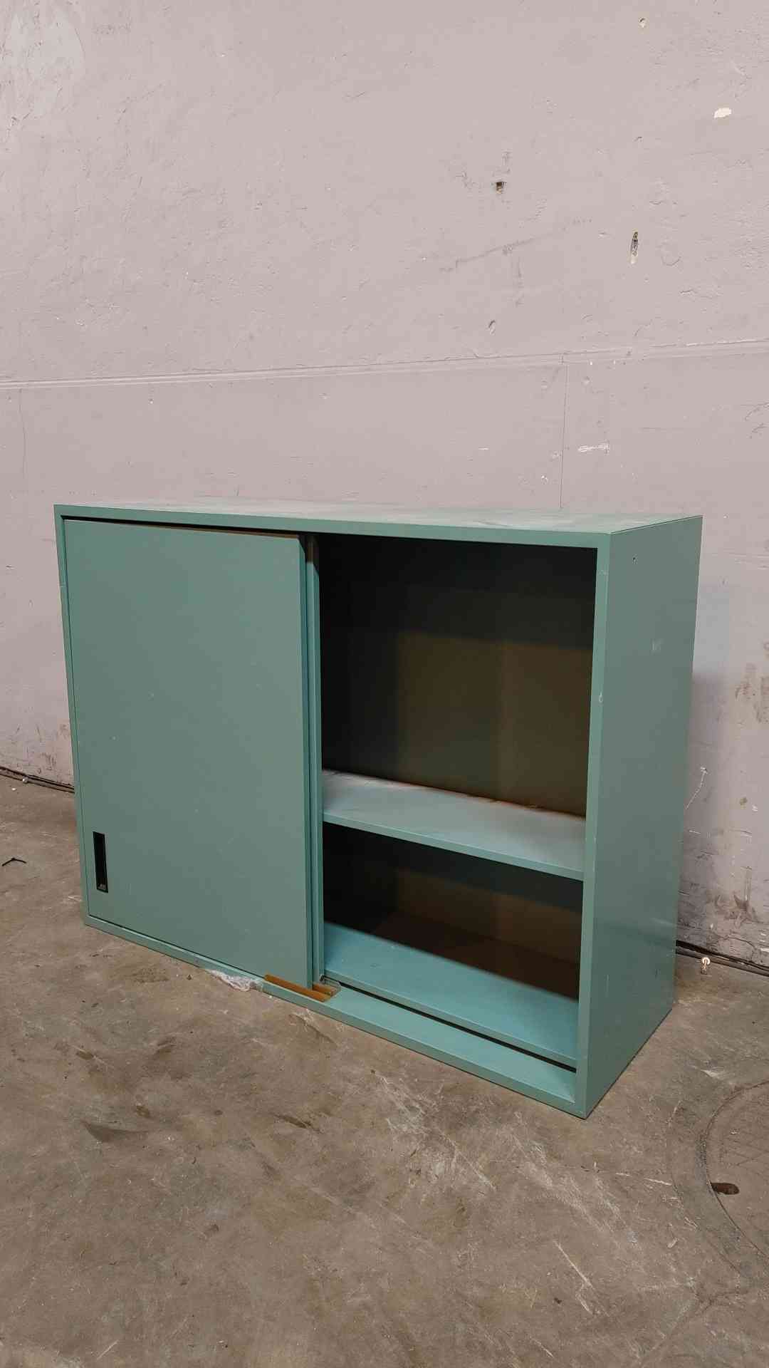 4' Hamilton Recessed Solid Sliding Doors Overhead Casework (108334)