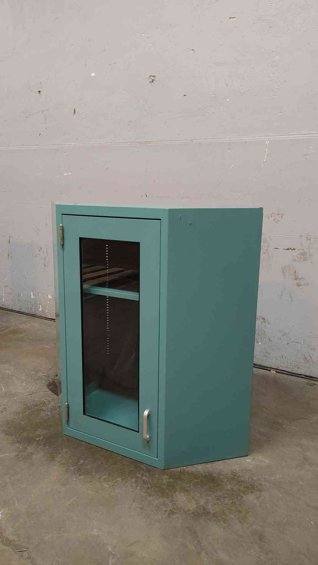 3' Duralab Single Glass Door Overhead Casework (108340)