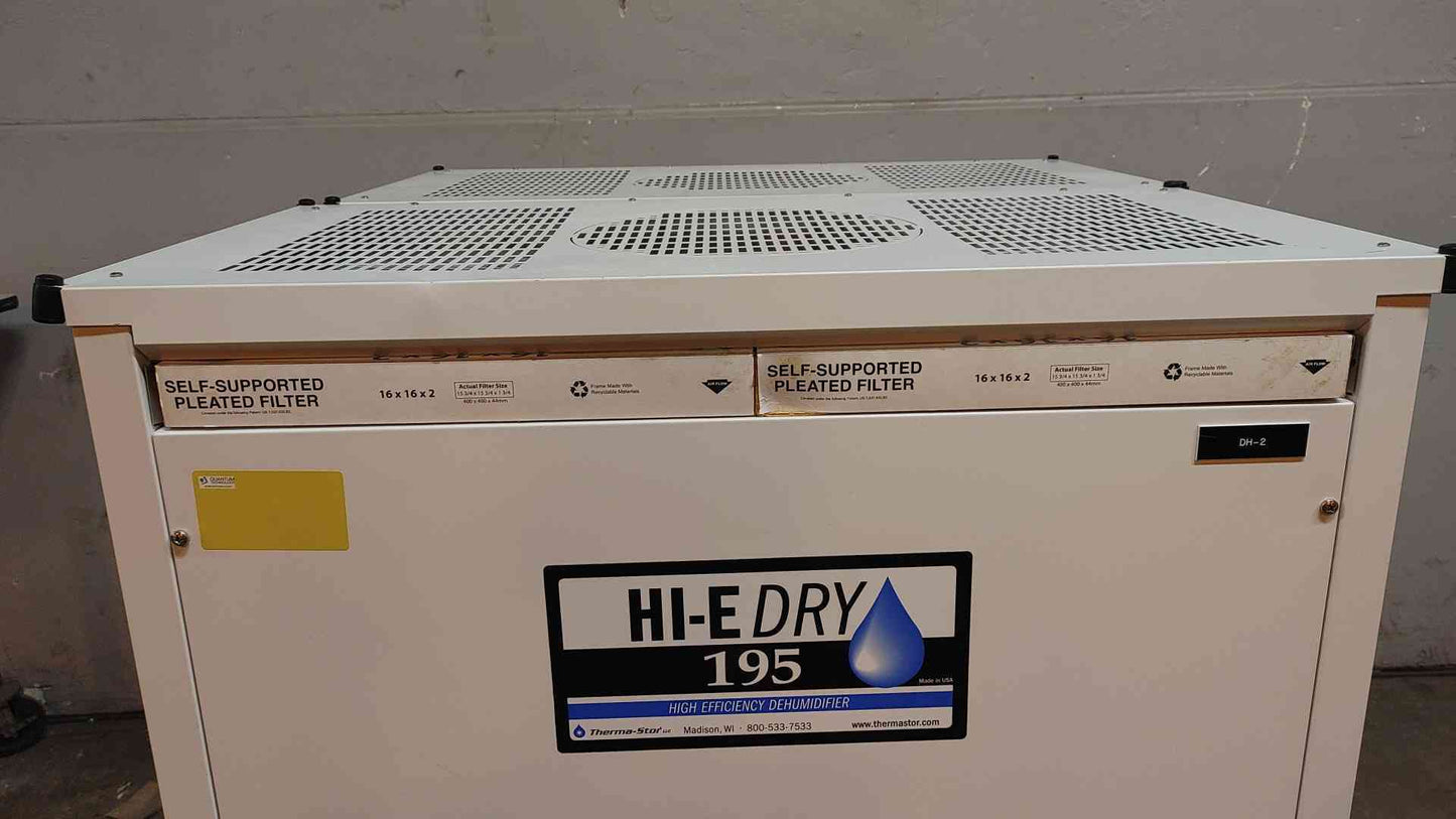 Therma-Star Hi-E Dry 195 Dehumidifier 110-120VAC 12A R410A 4030060 (108616)