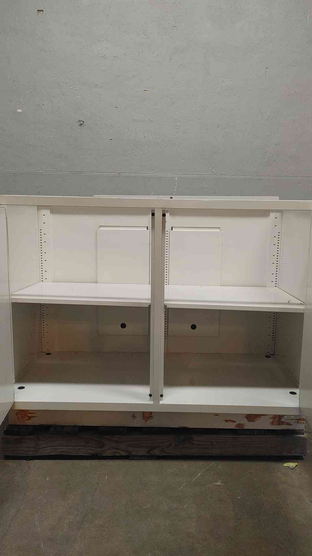 4' LabCrafters Doors Only Sink Base Metal Casework Cabinet (108642)