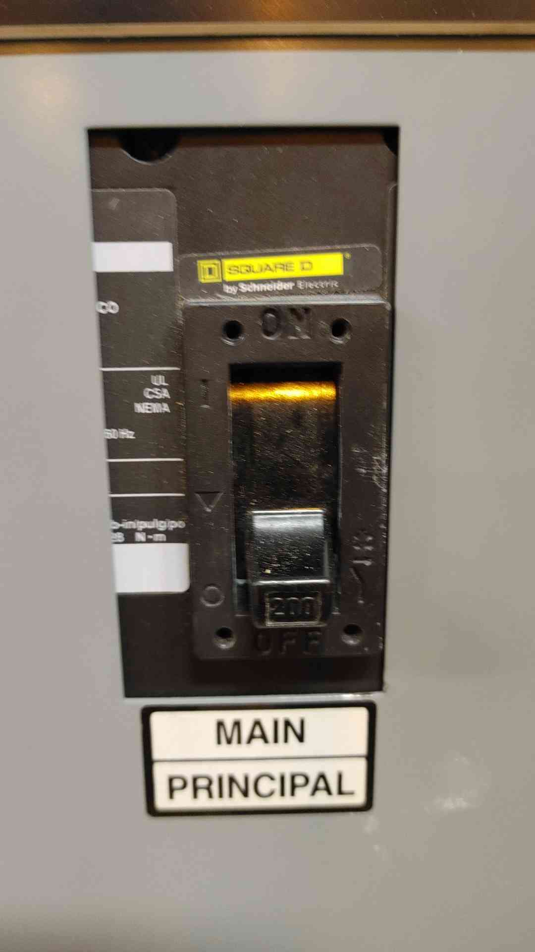 Square D NQODQB 240V E Series 225 Amp Breaker Panelboard (108776)