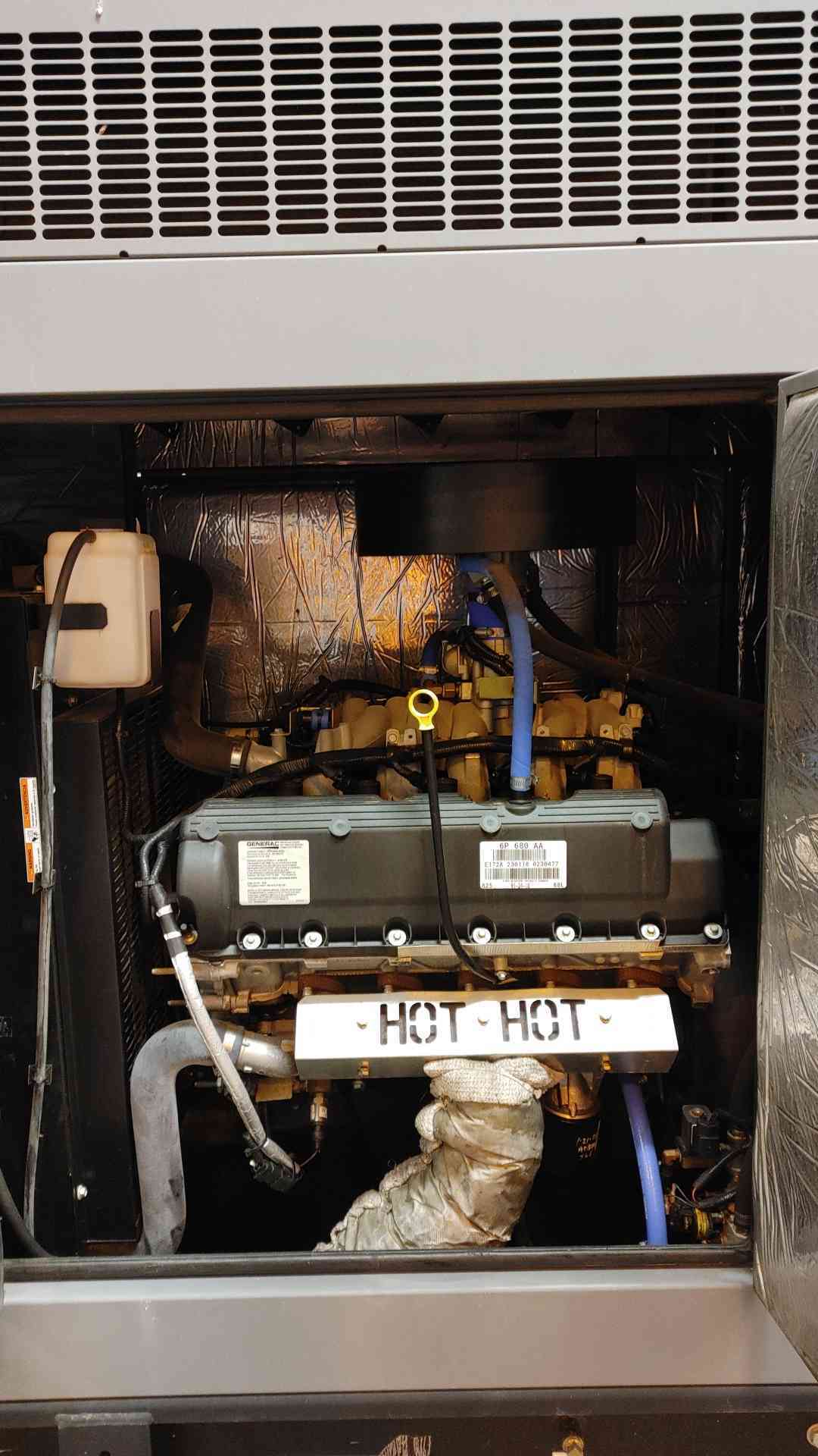 Generac 60KW Generator 120/208V 208A 75KVA 3PH LP/NG 111Hrs SG60 (108784)