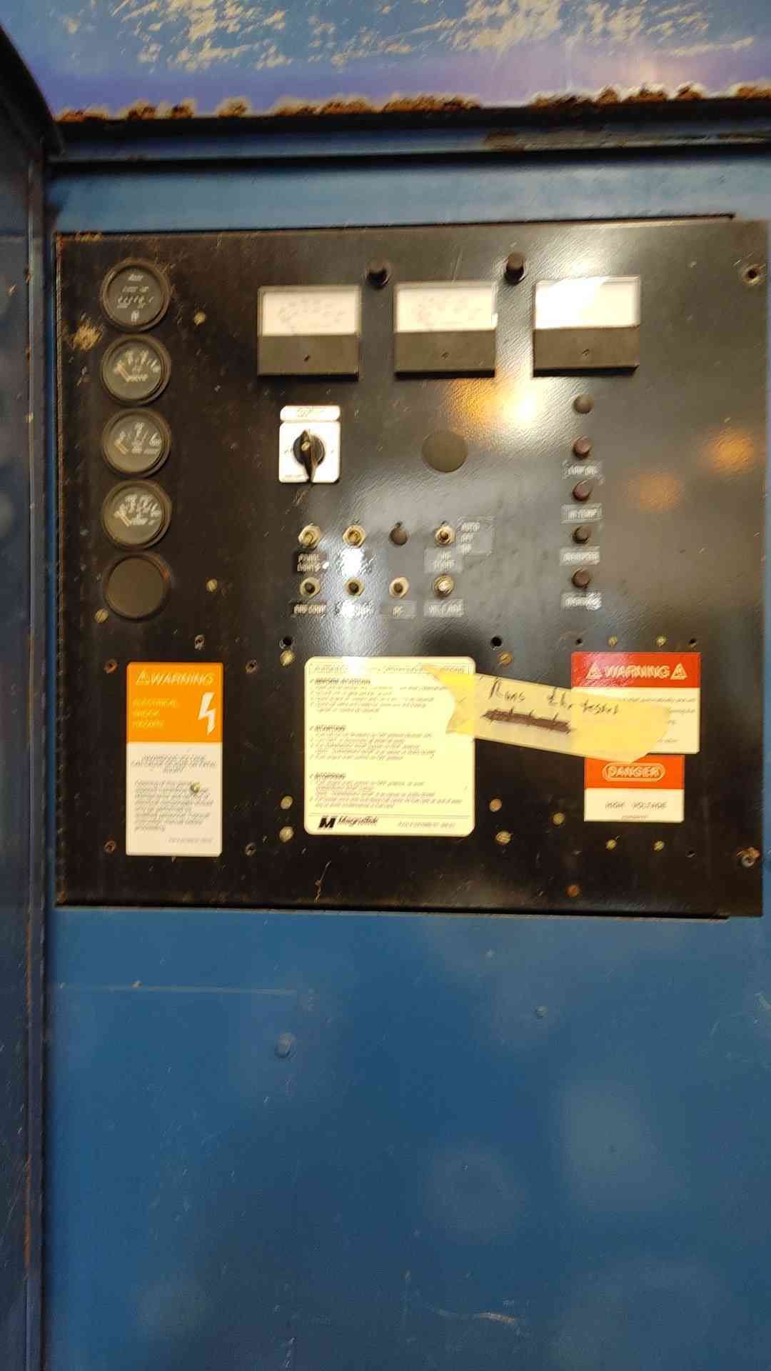 30KW Magnetek RD 370 Generator 1&3PH Perkins Diesel 448 Hrs Load Tested (109114)