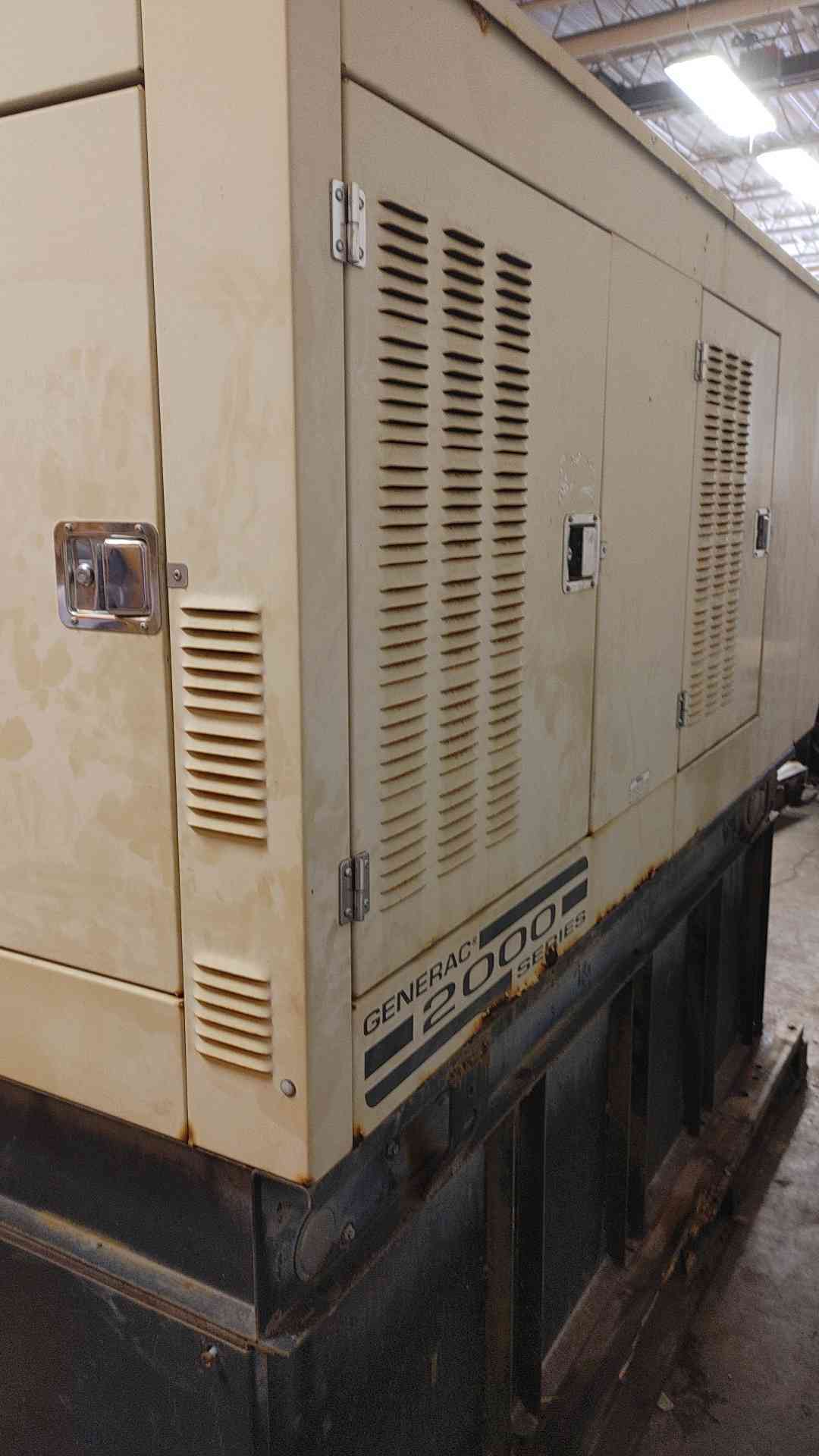 60KW Generac Mitsubishi Diesel Generator 1Ph 468 Hrs Tested/Fuel Pump Issues (109110)