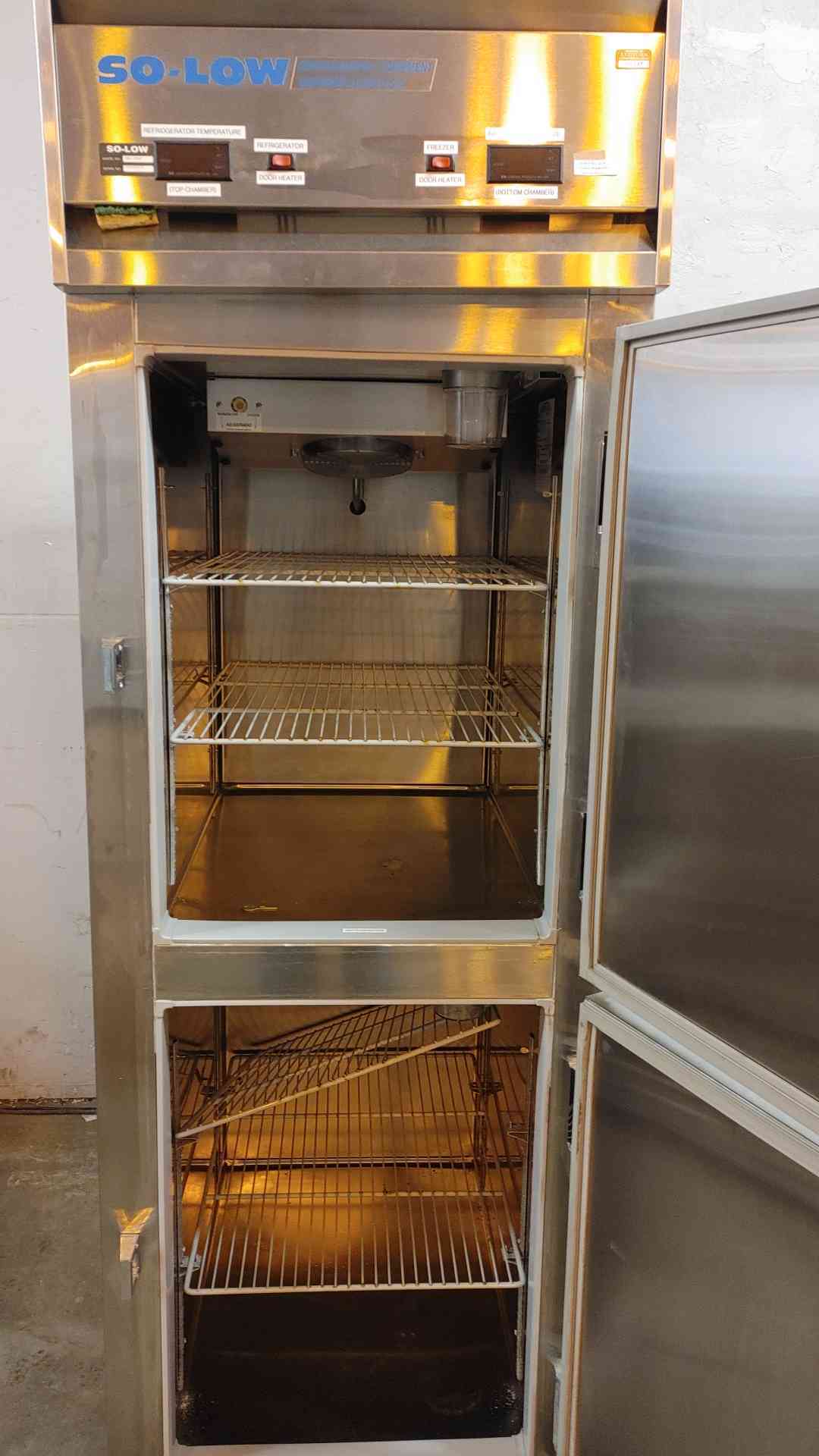 Continental Refrigerator S1RF-SS 115 V 60/90 Amp R134A/404A 2 Door (109175)