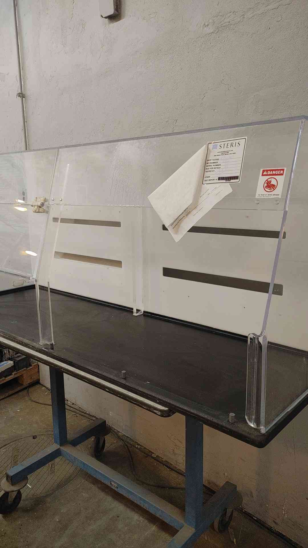 6' Flow Sciences Fume Hood 2600BKFVA Bench top Plexiglass