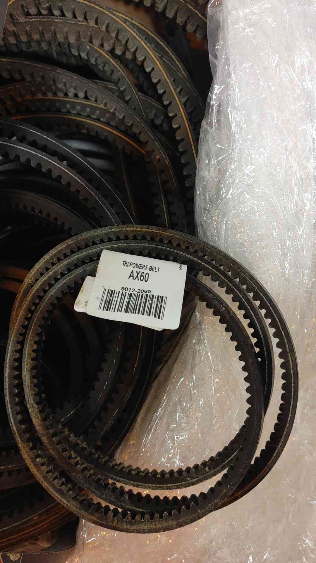 Lot Of Multiple sizes Of Tri-power Belts NEW (109328)