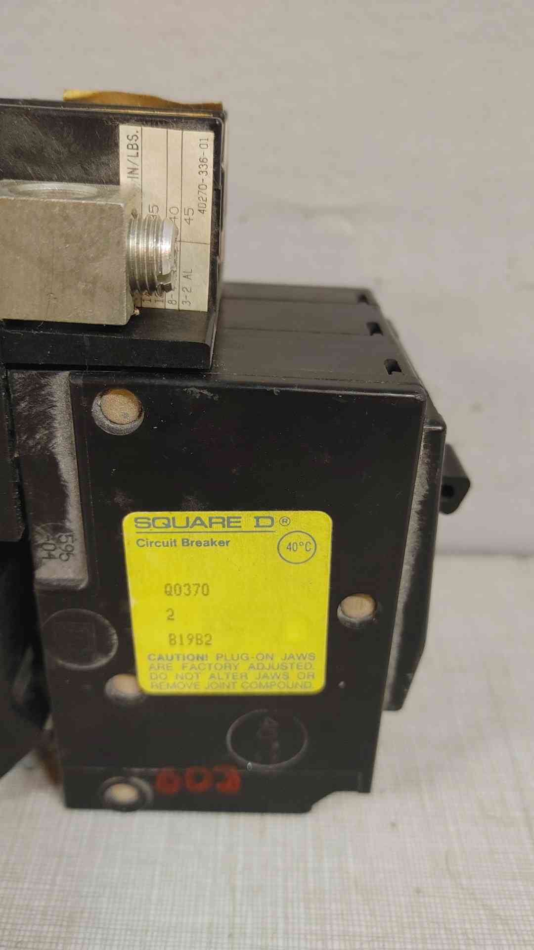 Square D 70 Amp 3 Pole Circuit Breaker *Pickup Only*