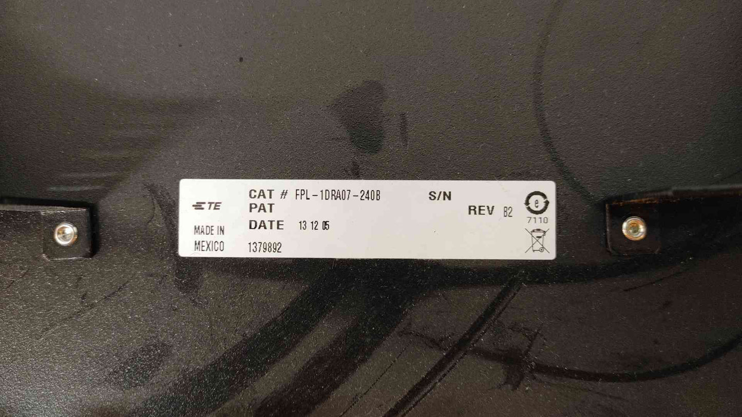TE Connectivity FPL-1DRA07-240B 12-Port Rackmount Fiber Optic Patch Panel