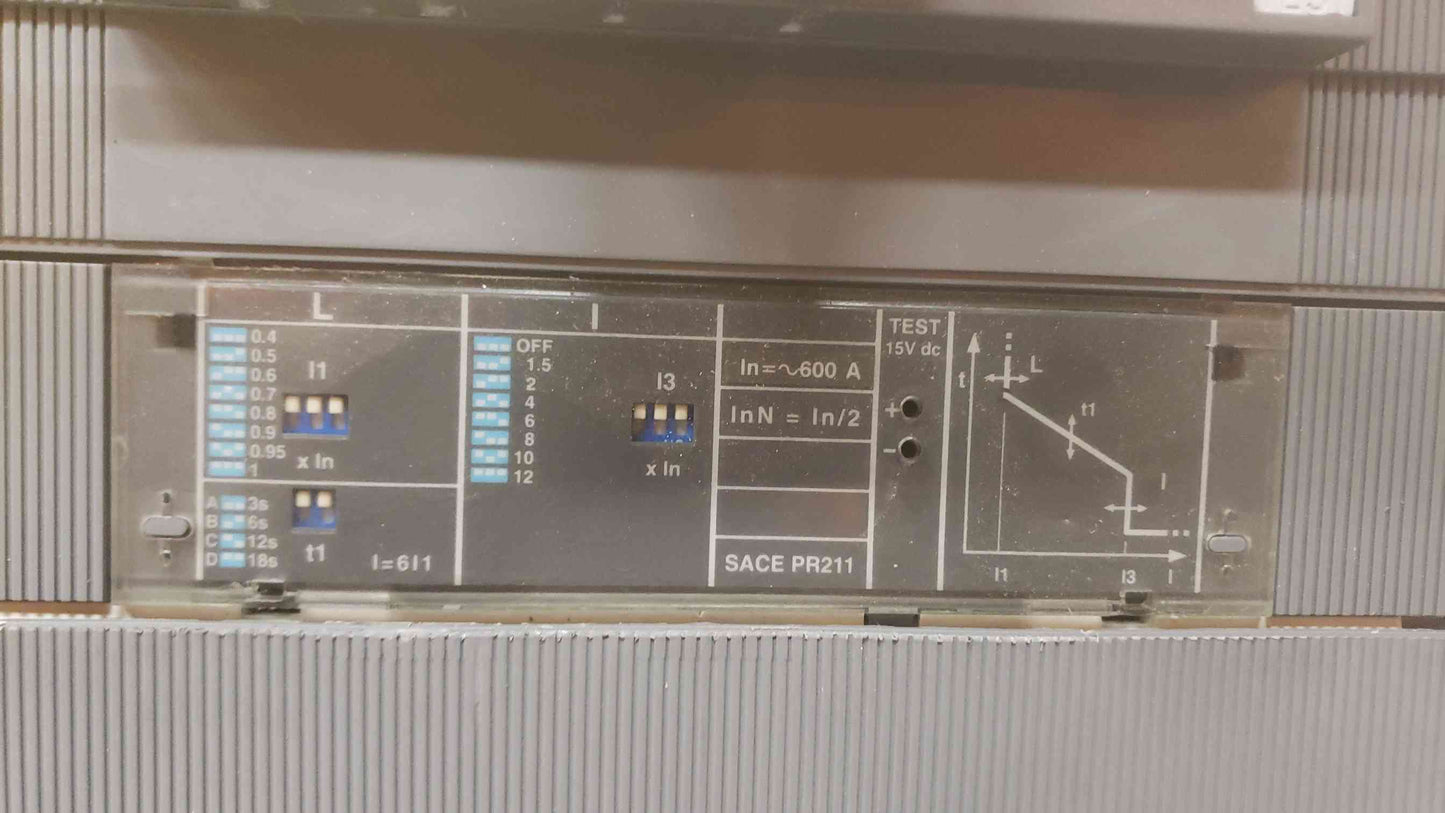 ABB SACE S6 600A 3 Pole Breaker (SKU: 109582)