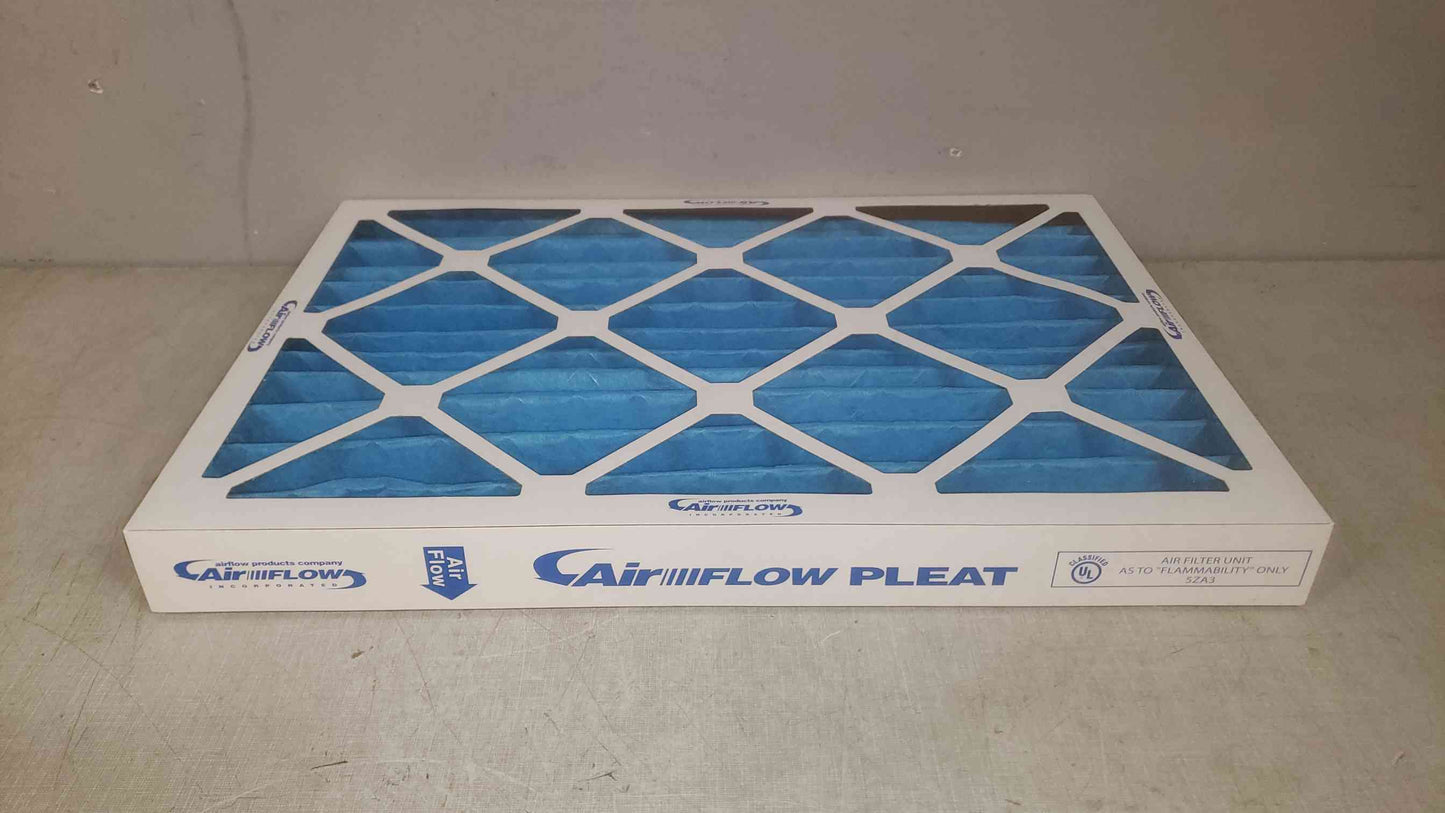 New Box of 12 Airflow Products 14x20x2 Merv 10 Airflow Pleat AFP2000-14202 (SKU: 109852)