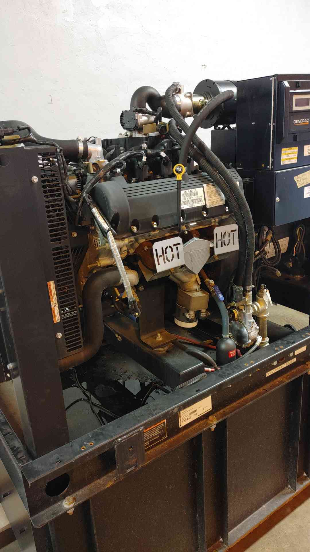 35KW Generac SG35 1PH Nat Gas / LP 136Hrs 2016 TESTED (SKU: 110088)