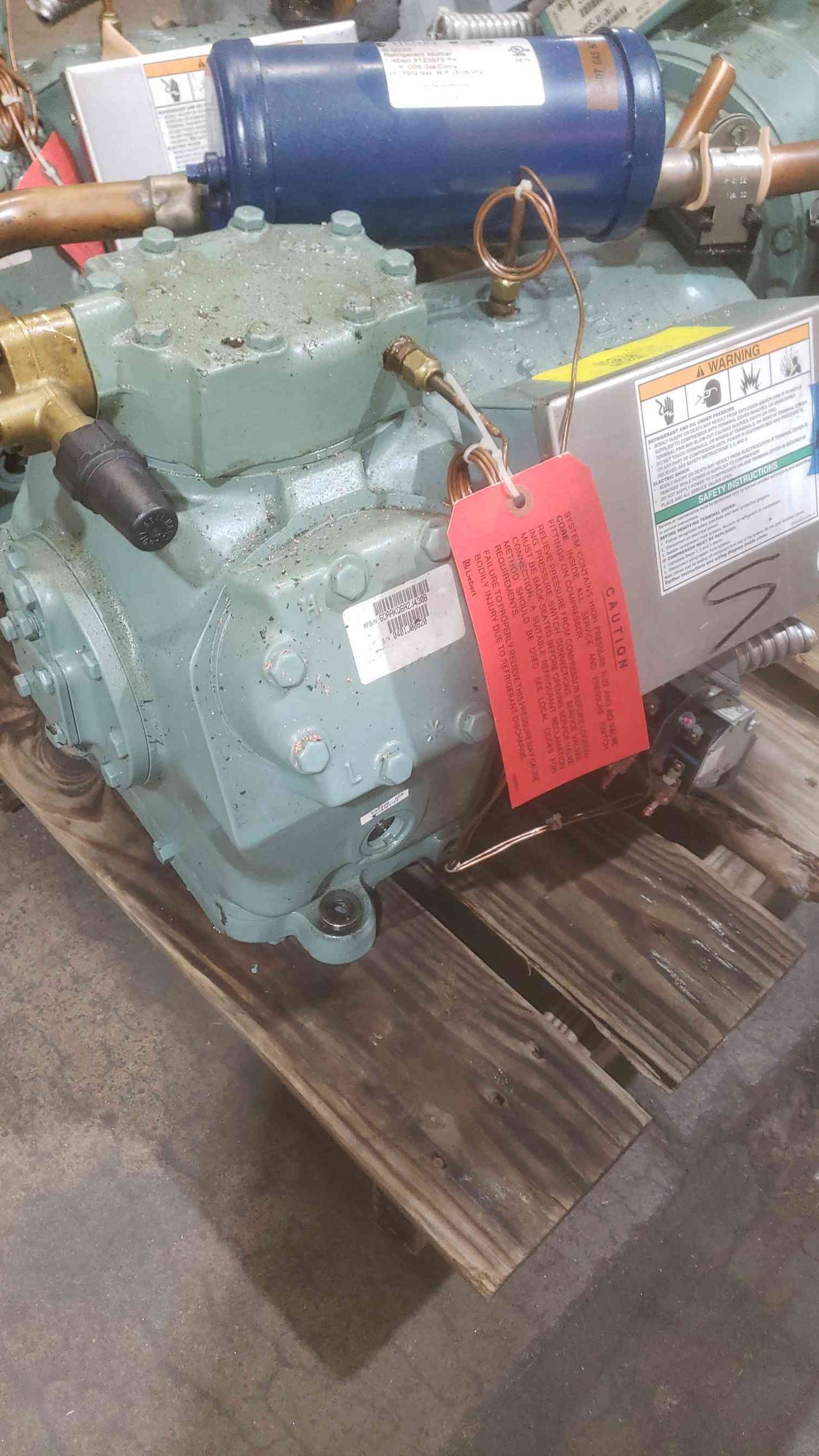 Carlyle Compressor 460V 3PH 06DA82428A3600 Semi-Hermetic Reciprocating Compressor