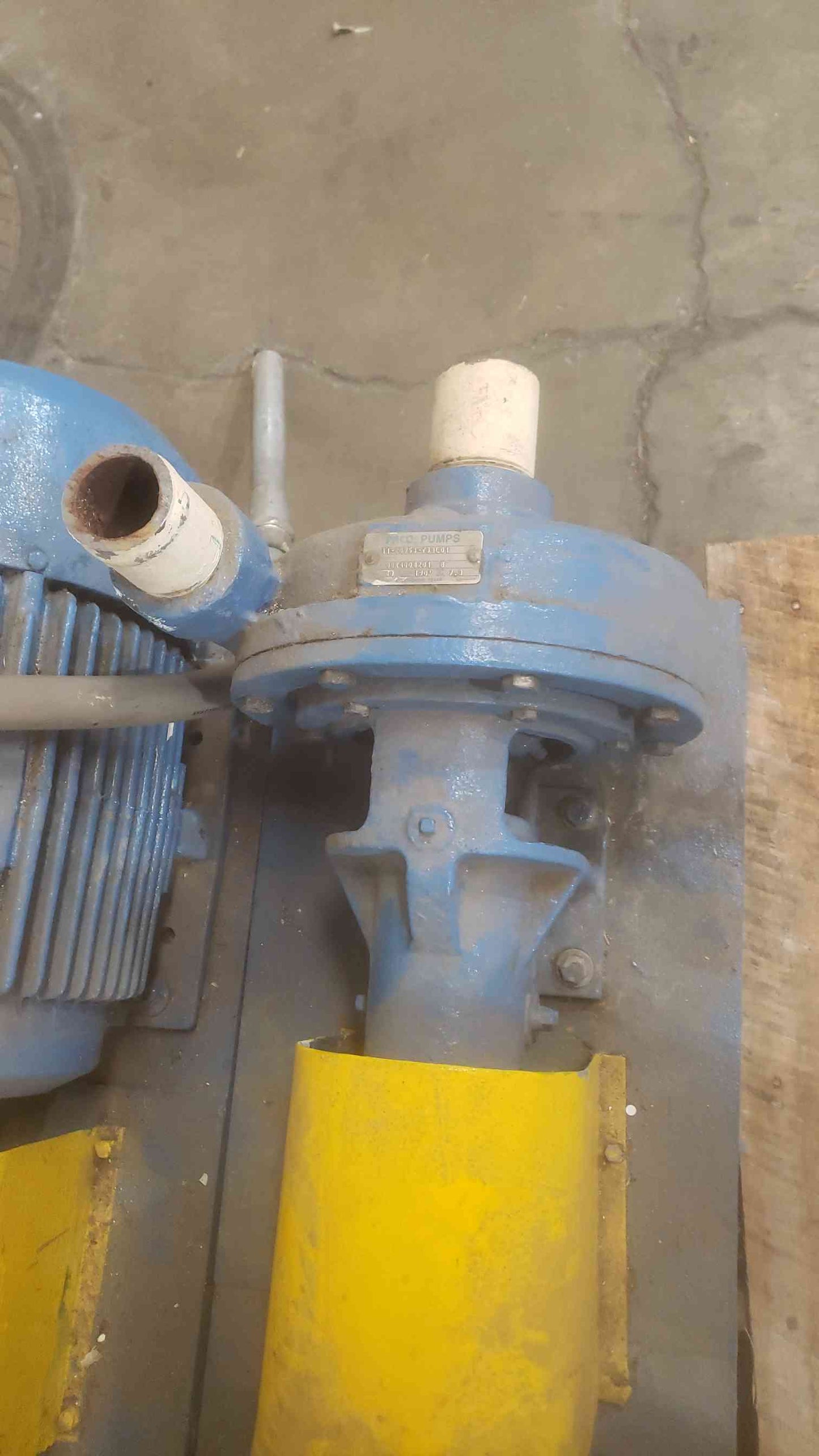 20HP RELIANCE Motor Paco Pump Package 841XL 460V, 22.3A, 3PH Severe Duty AC