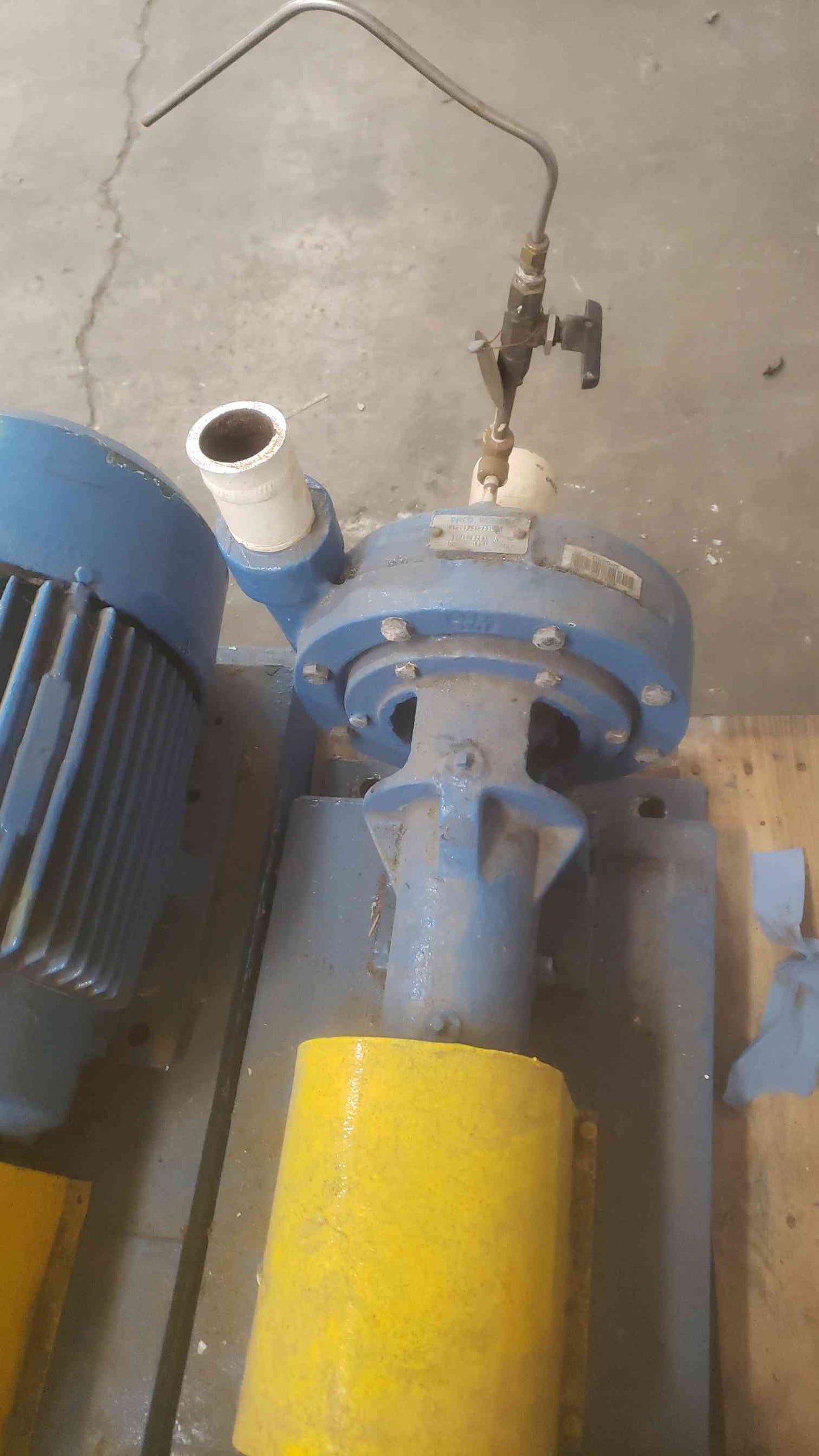 20HP RELIANCE ELECTRIC Duty Master X6X, 460V, 44.6A 3PH Motor and Pump Package