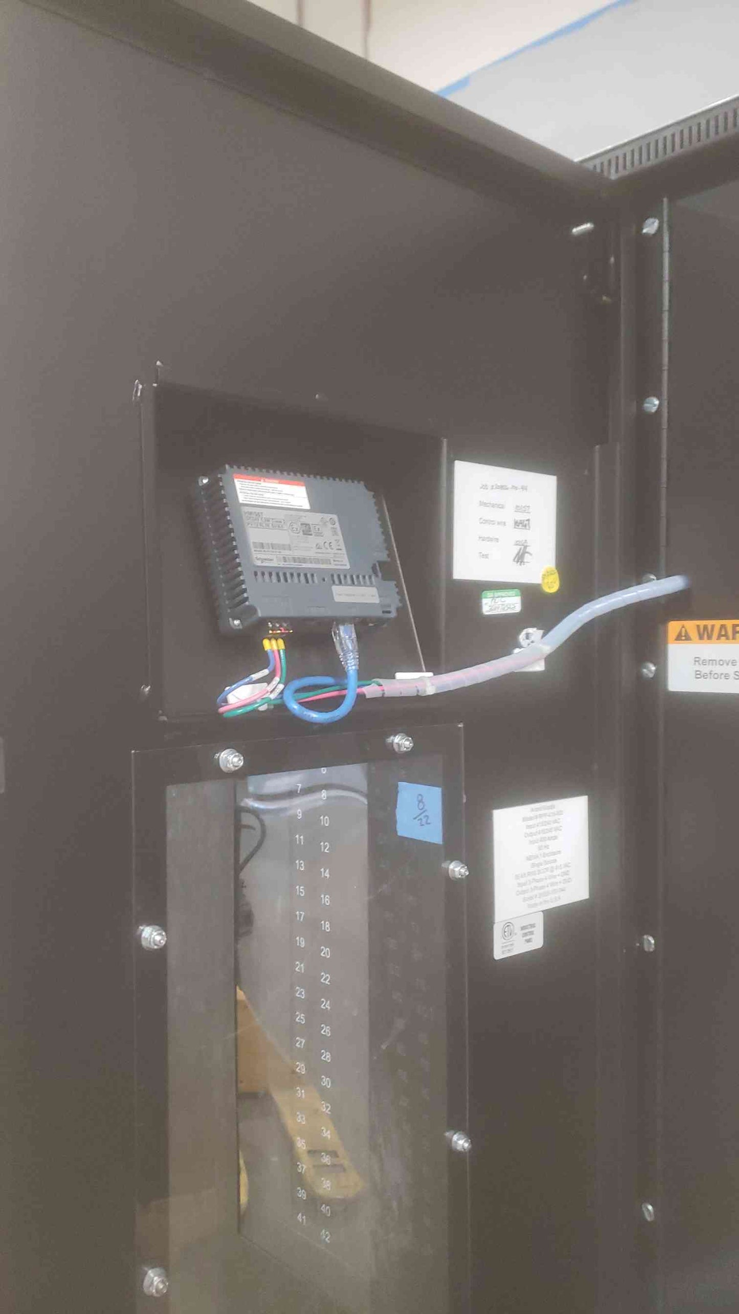NEW 400A RPP 415/240VAC 3PH 4W Control Panel RPP-415-000 Remote Power Panel BCM Branch Circuit Monitoring