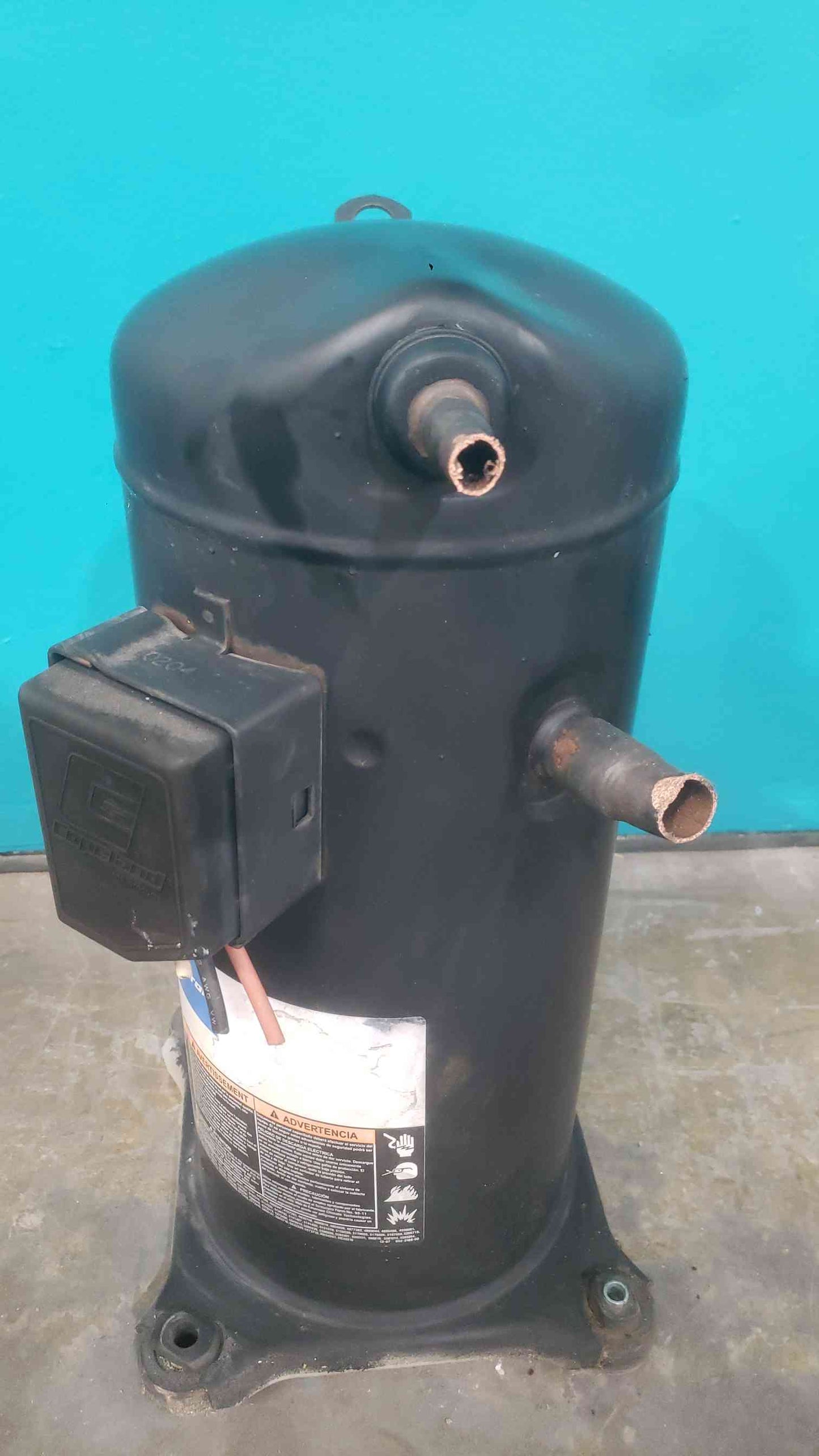 Copeland Scroll Compressor Core HVAC Refrigeration FOR PARTS Rebuild Training