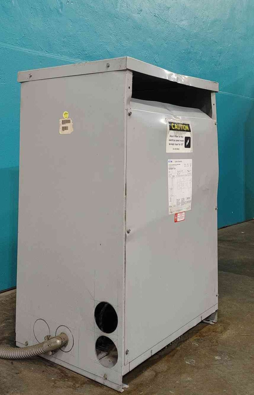 Eaton Cutler Hammer V24M28T12N 112.5 KVA Transformer 240V Delta 208Y/120V