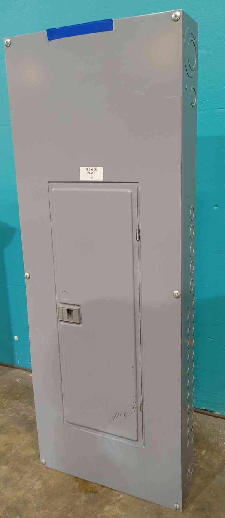 Square D 200A 120/240 Electrical Load Center Panel Interior Door Wiring Diagram Label (Sku:114402)