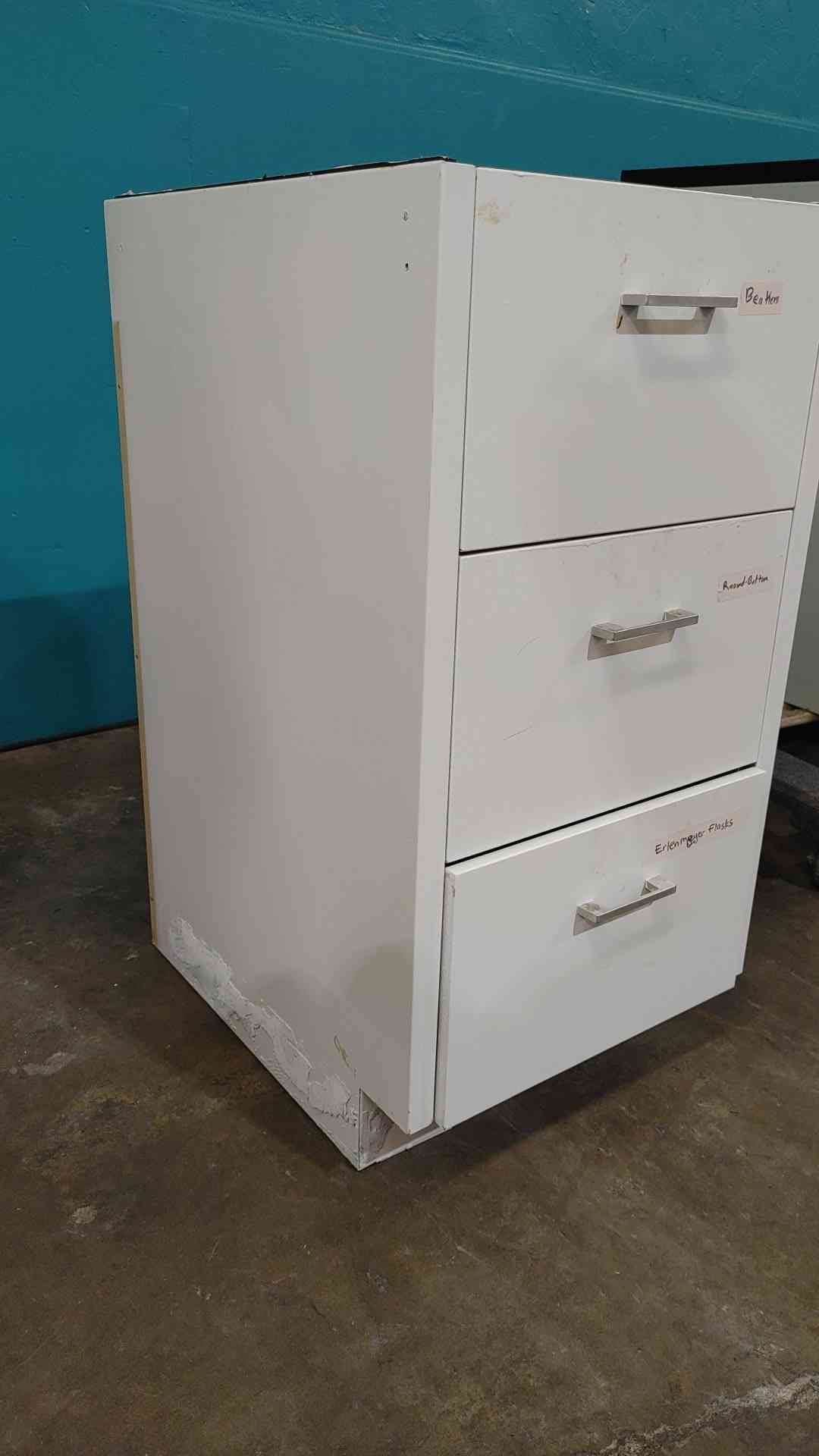 23" DuraLab White Case Work Cabinet (Sku 115110)-