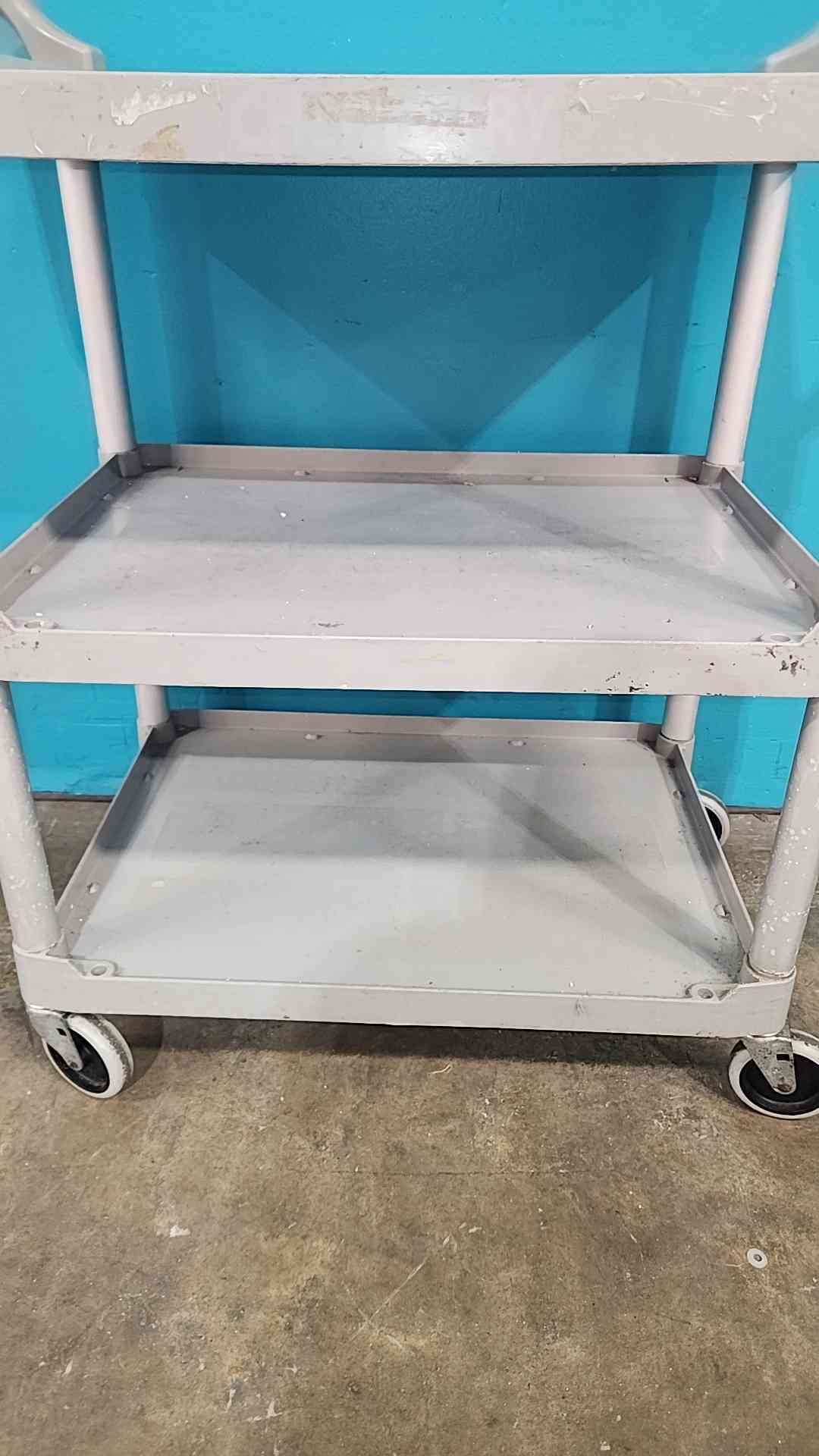 Rolling Plastic 3 Tier Cart (SKU: 115147)