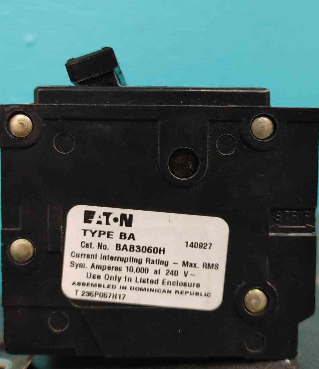 Eaton 240V/60A 3Pole Circuit Breaker (SKU:116349)